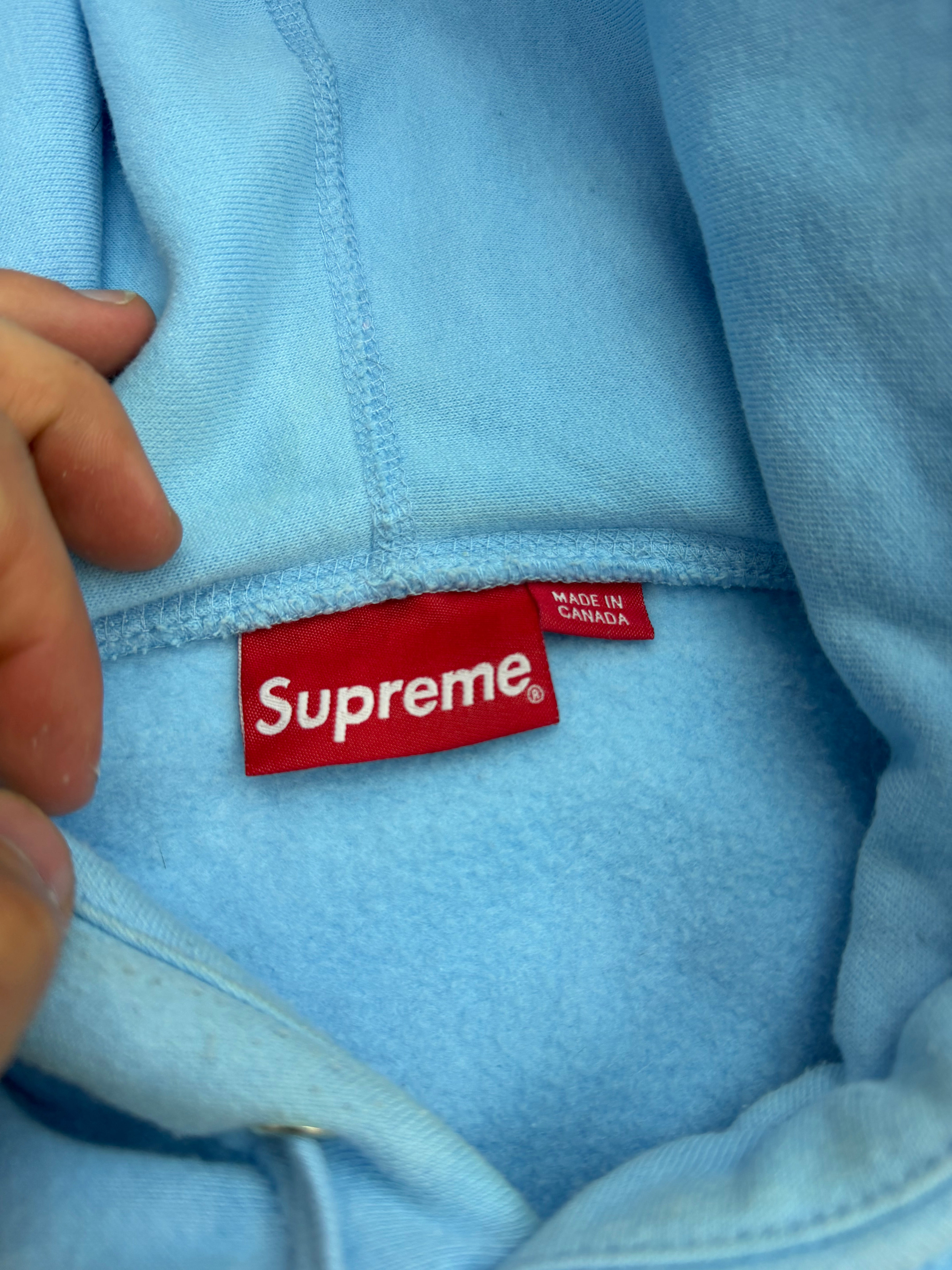 Supreme Bandana Box Logo Hoodie “Light Blue”