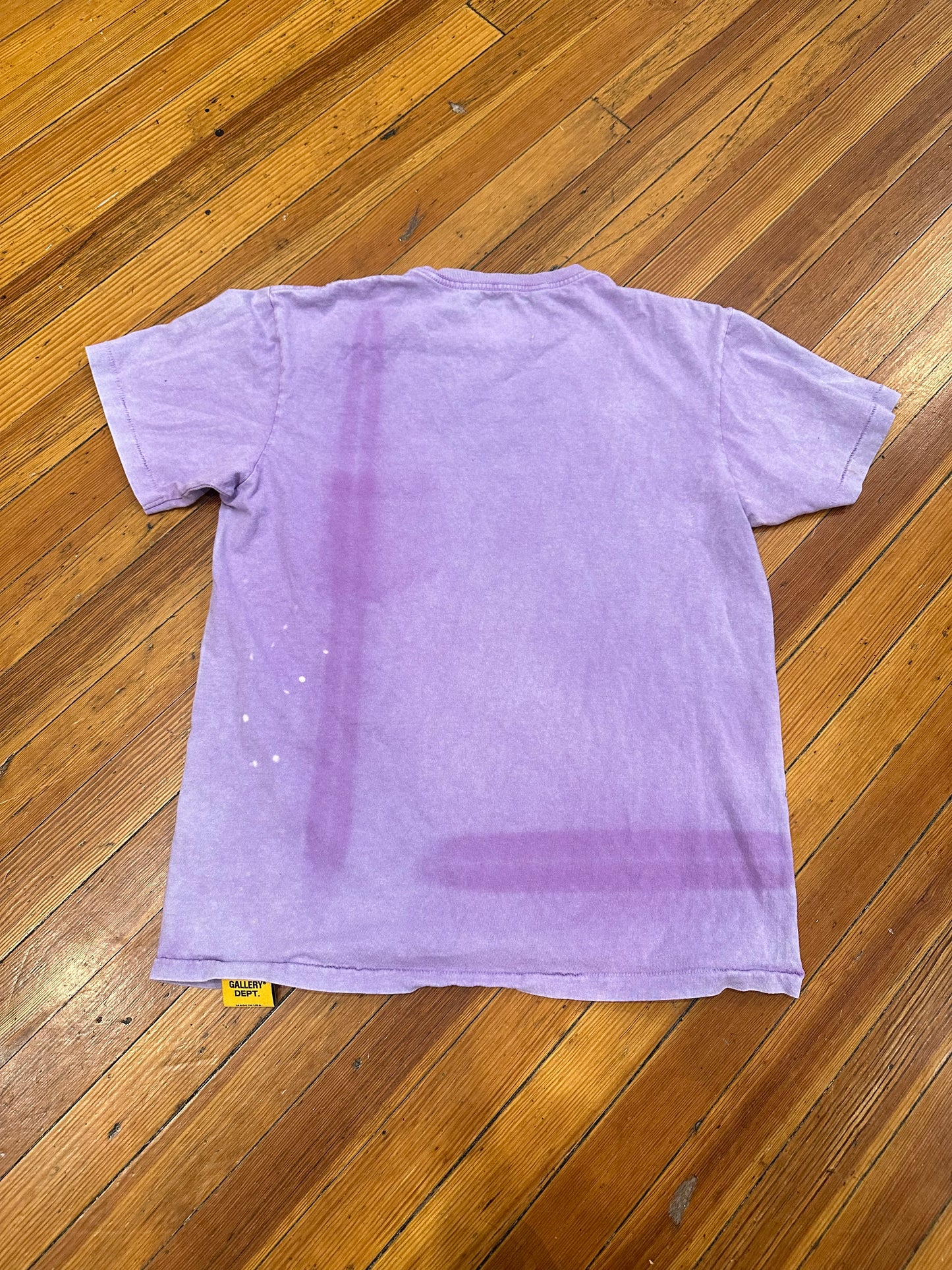 Gallery Dept Tee “Purple Paint Splatter”