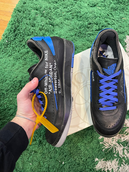 Off-White Jordan 2 “Black Blue”