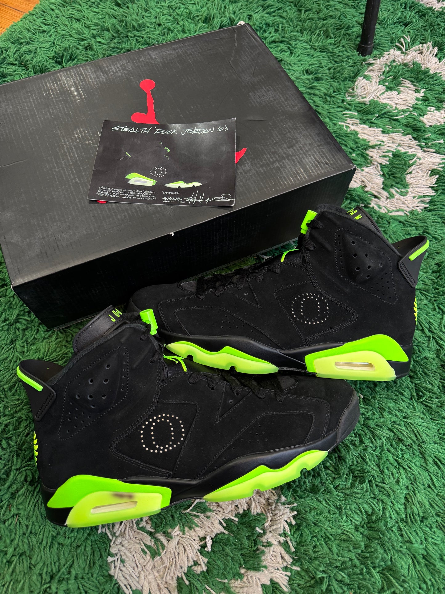 Jordan 6 PE Oregon “Stealth Ducks”