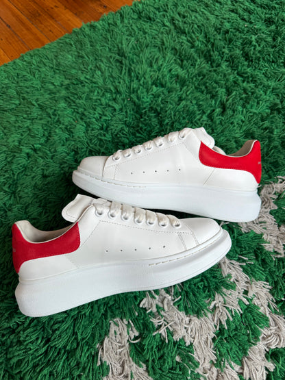 Alexander McQueen Sneakers “White Red”