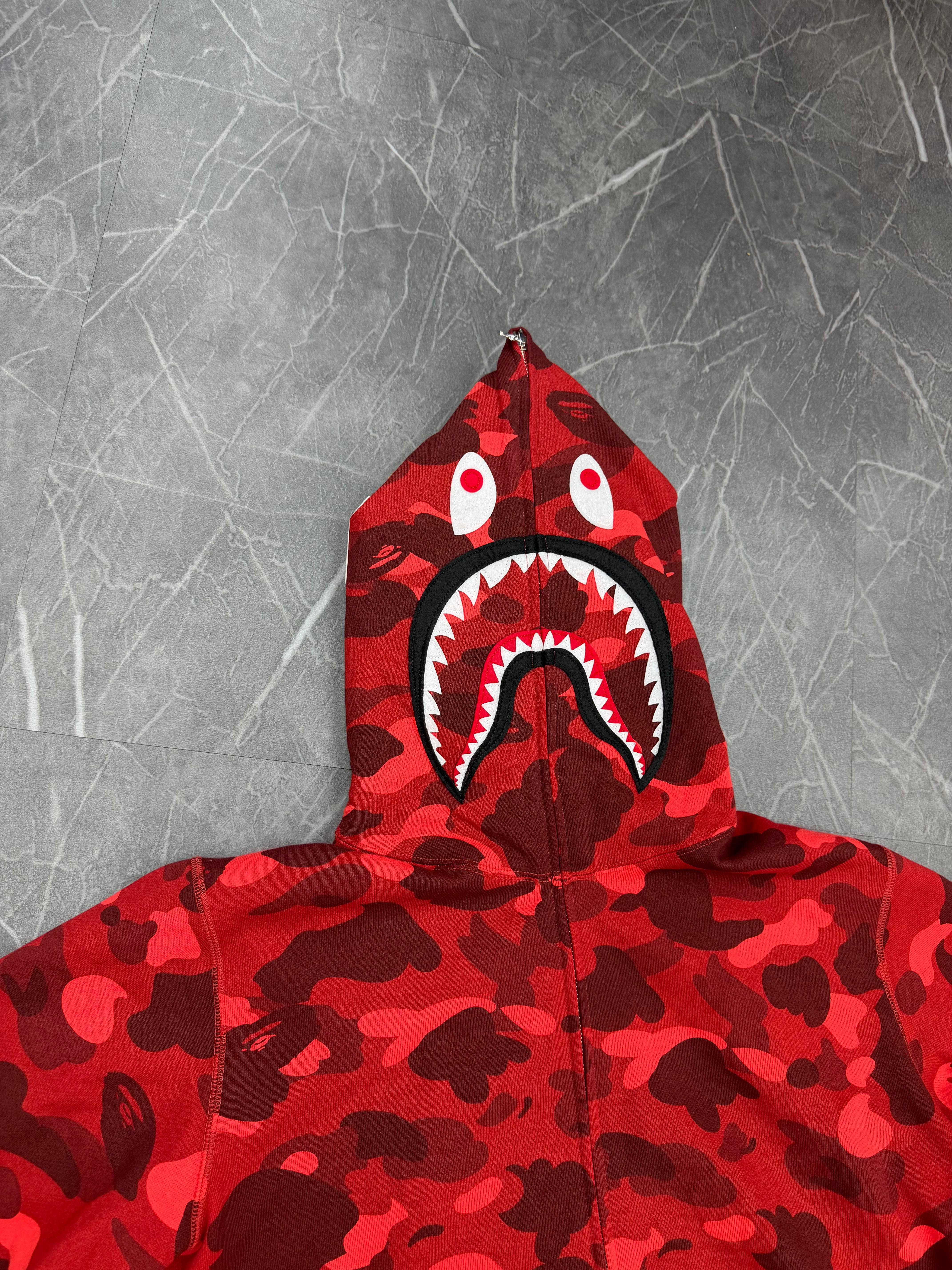 Bathing Ape Hoodie “Red”