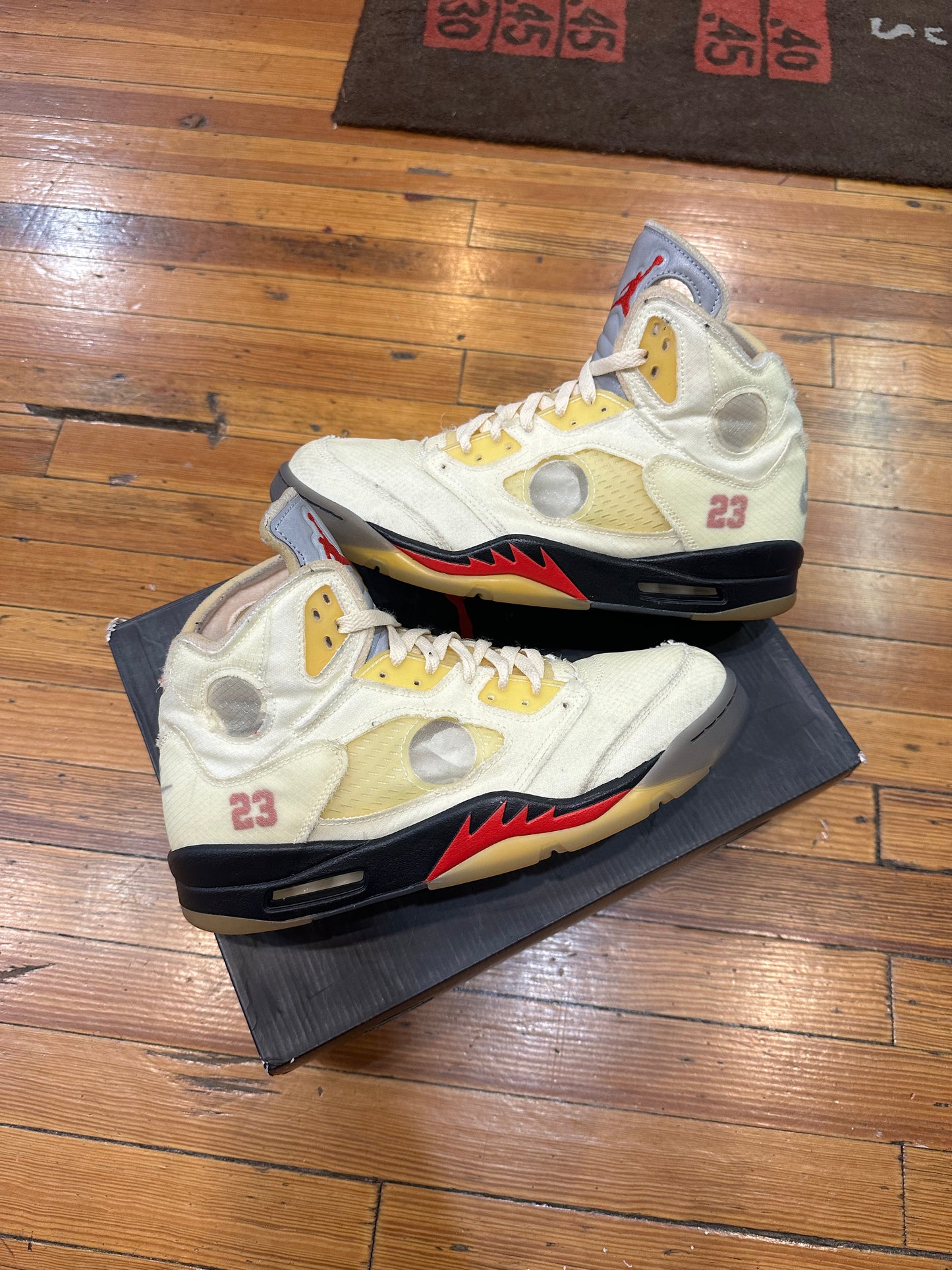 Jordan 5 Off White “Sail”