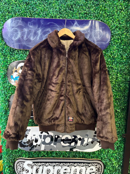 Supreme x Dickies Reversible Quilted Fur Jacket
