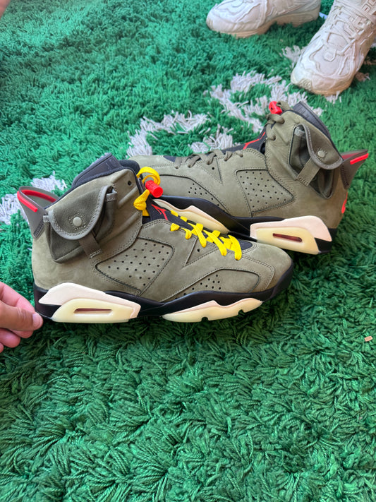 Jordan 6 Travis Scott “Olive”