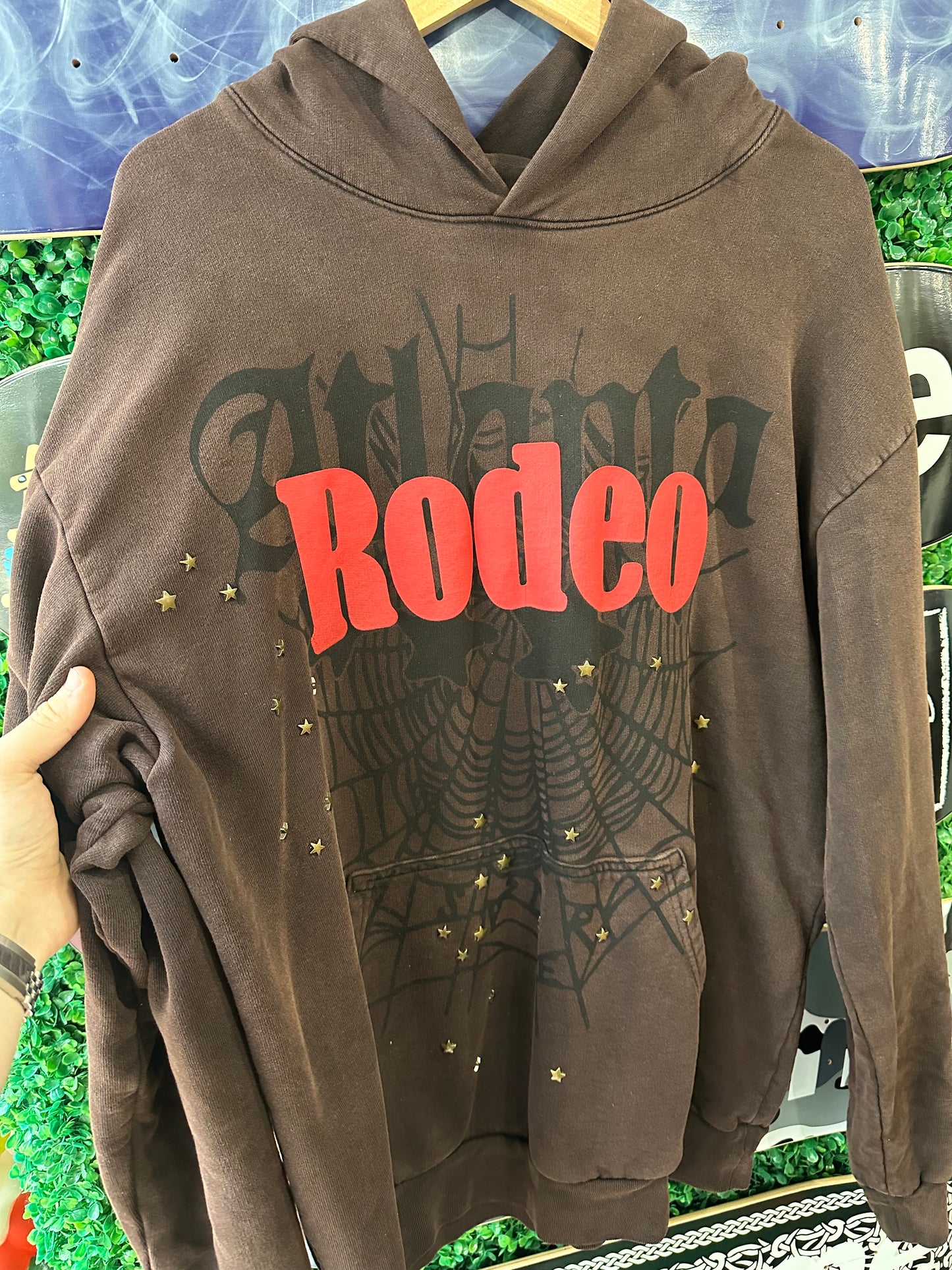 Sp5der x Travis Scott DBR Hoodie