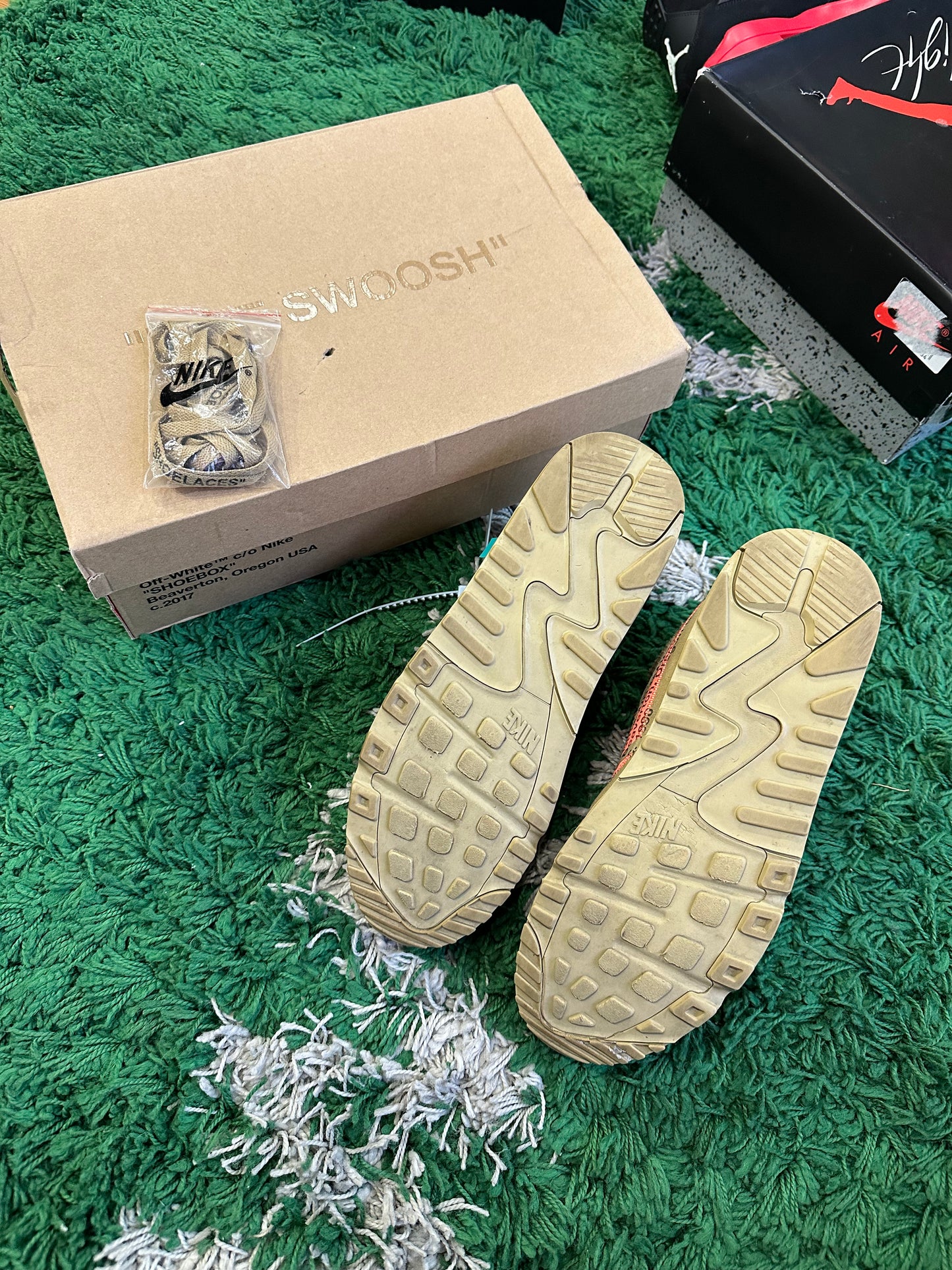 Off-White AirMax 90 “Desert Ore”