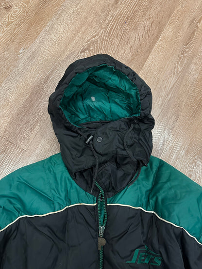 90’s NY Jets Pro Player Puffer Coat (L)
