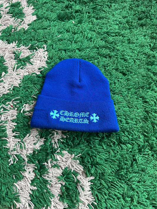 Chrome Hearts Beanie “Ice Blue”