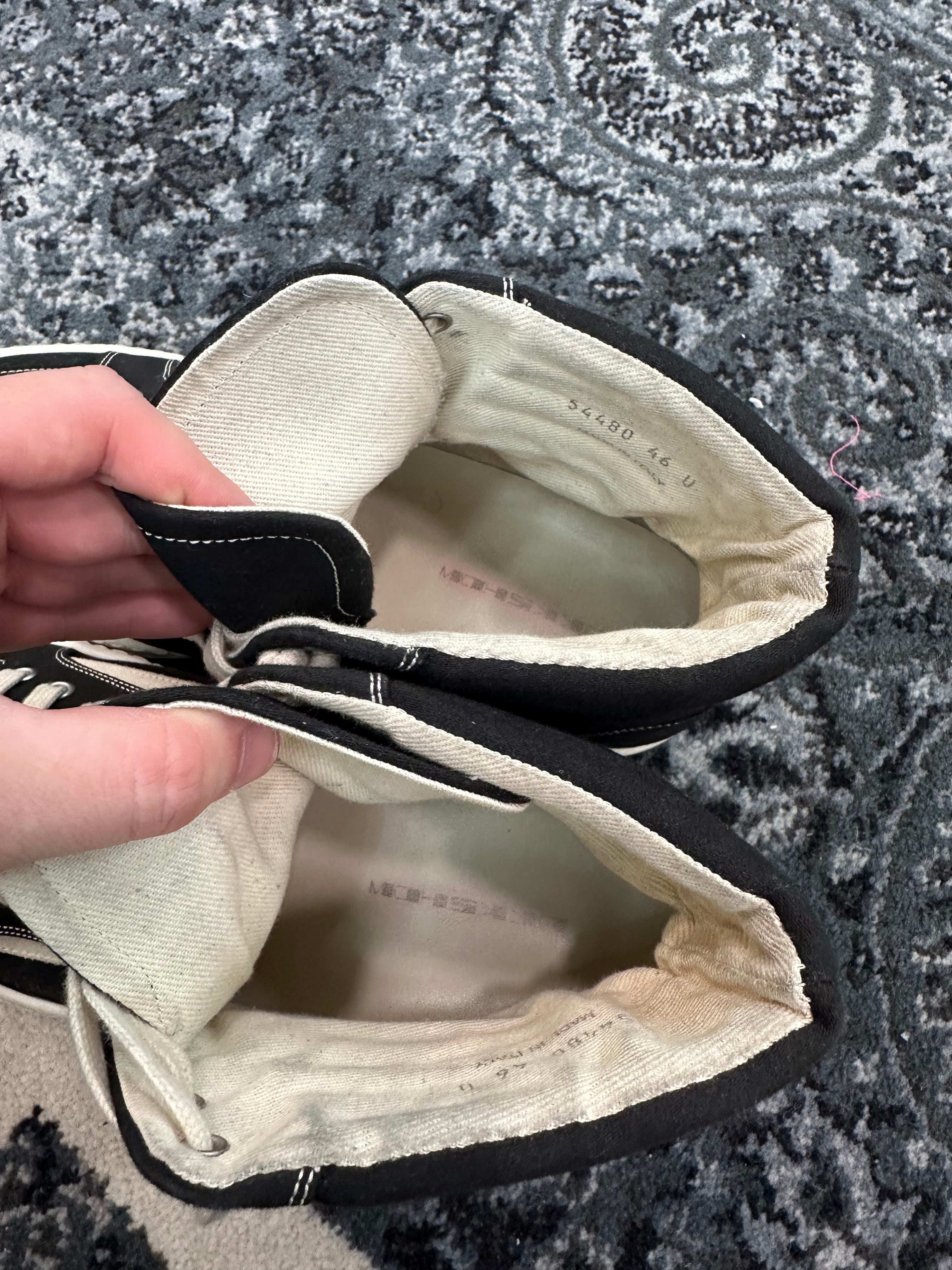 Rick Owens DRKSHDW Vintage High “Black Milk”