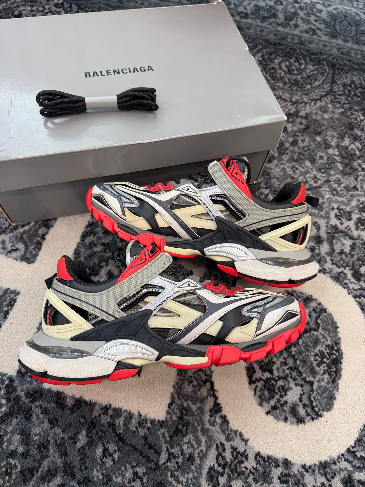 Balenciaga Track 2 “Black Red”