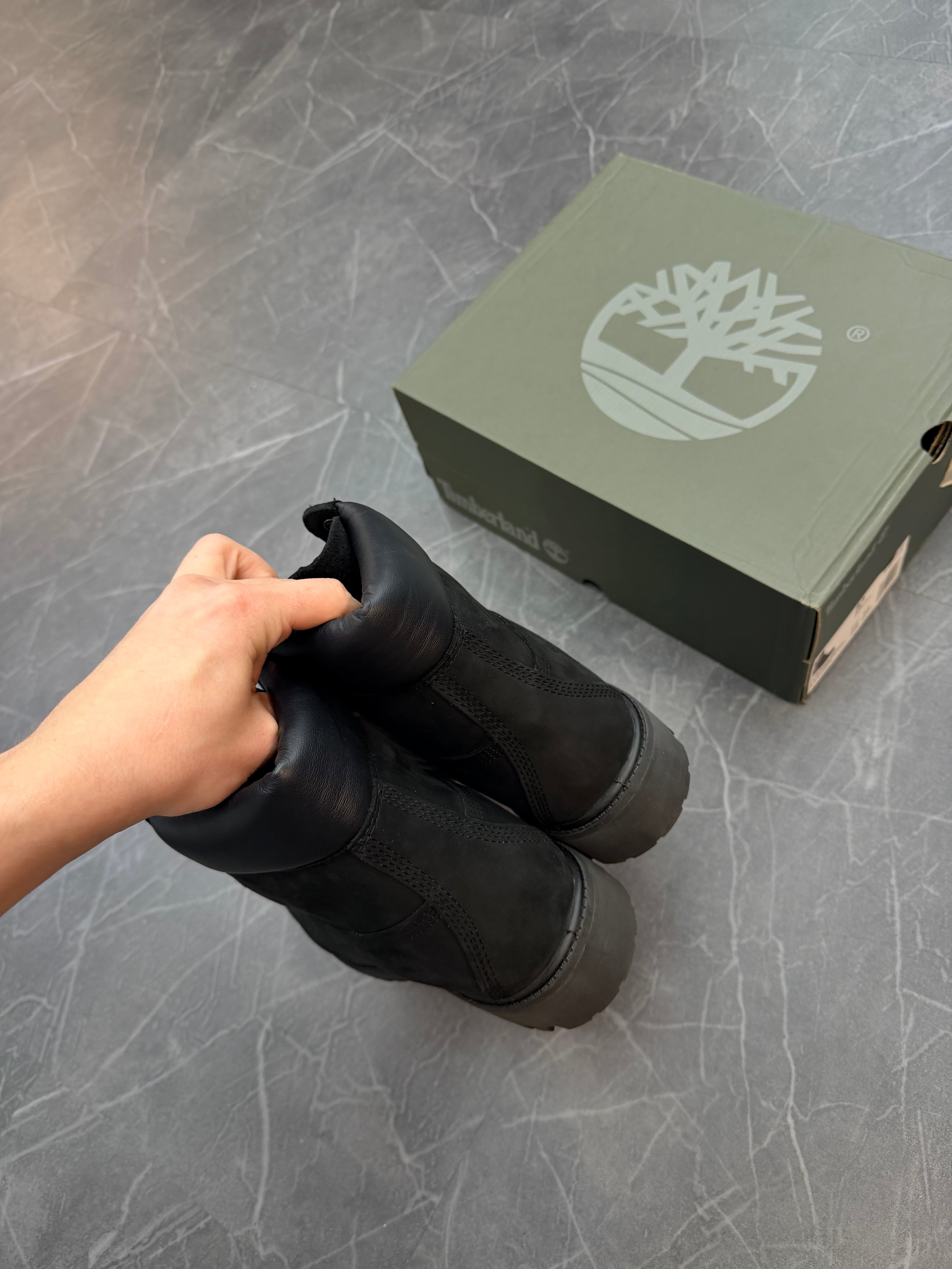 Timberland 6" Boot Black Nubuck Premium