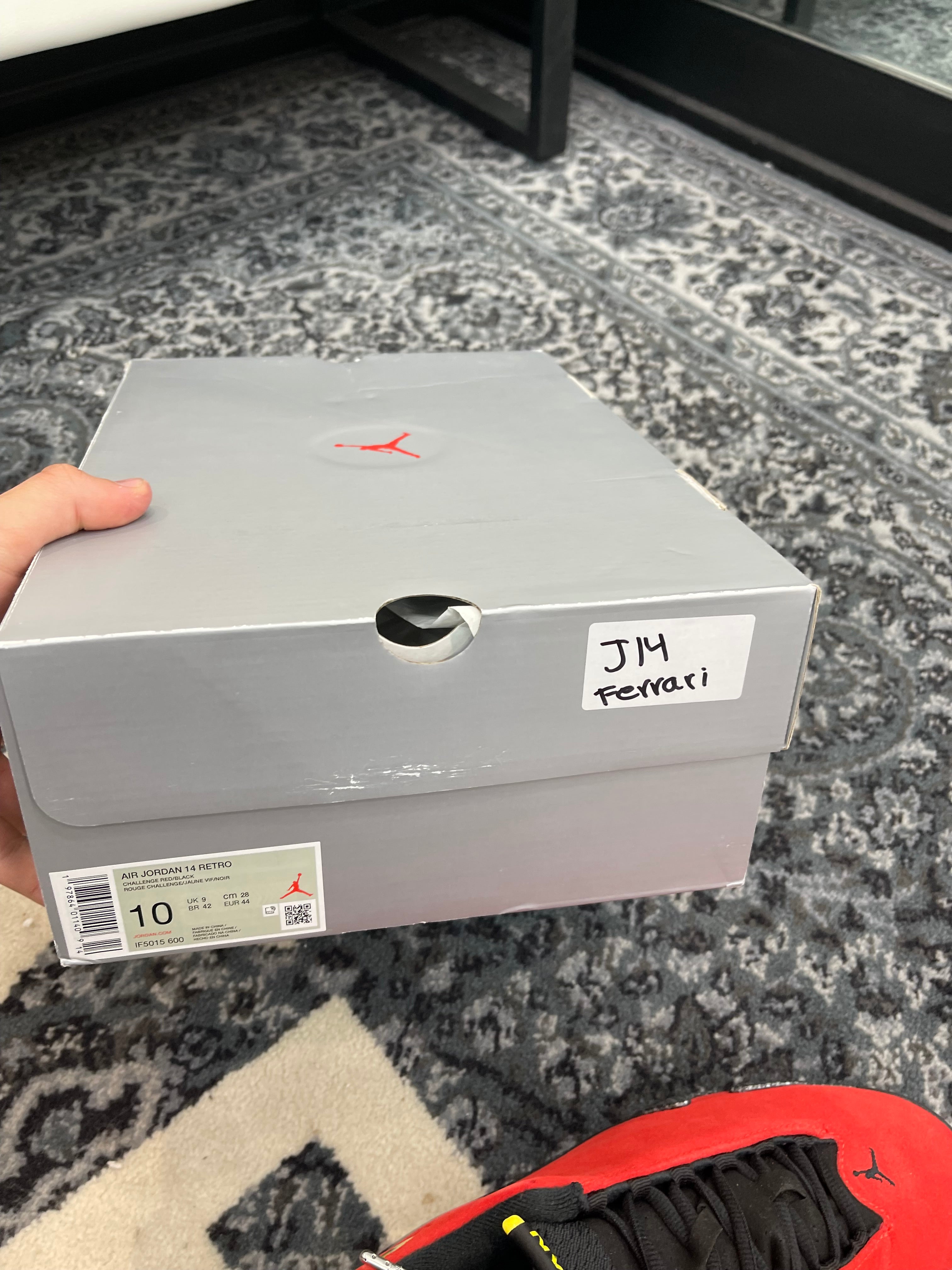 Jordan 14 “Ferrari”