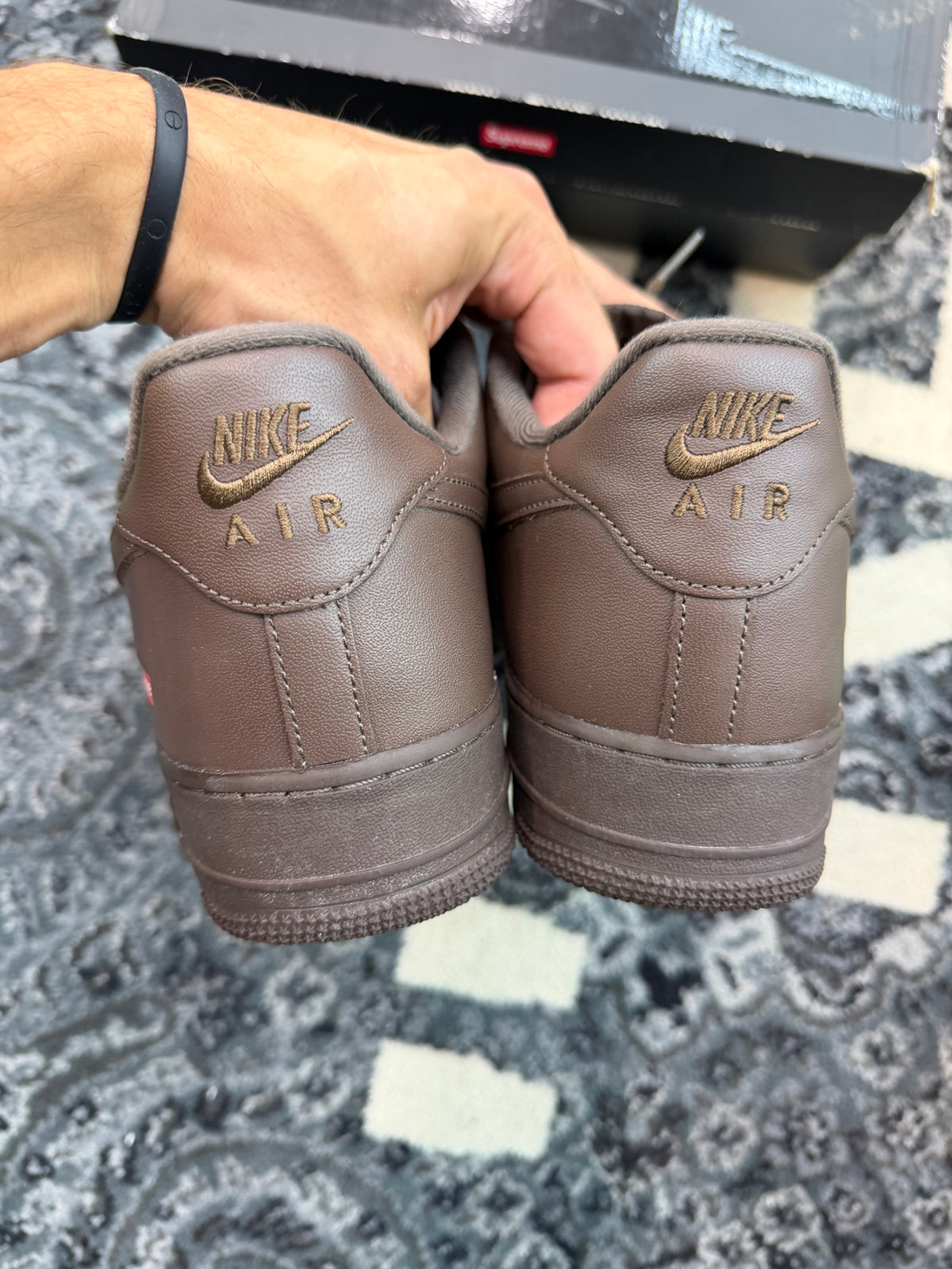 Nike Air Force 1 Low Supreme “Baroque Brown”