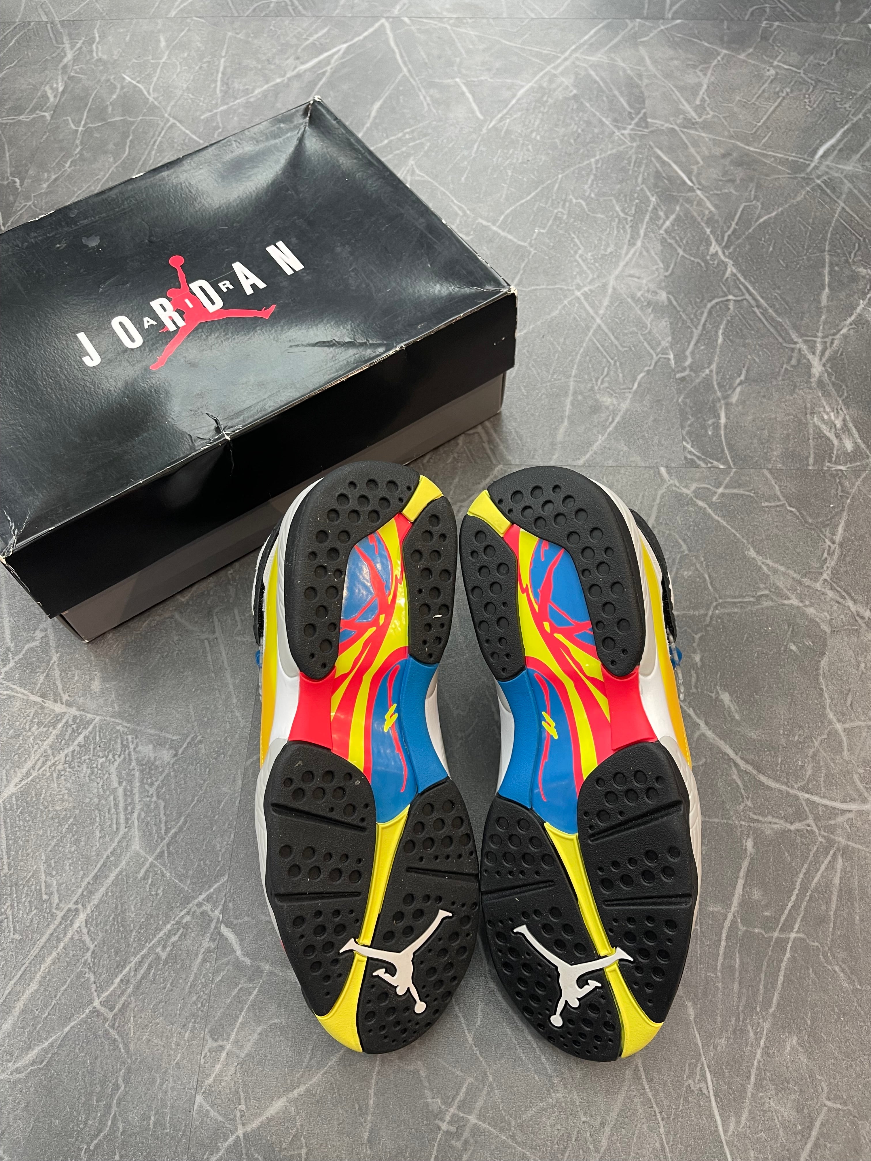 Jordan 8 “White Multicolor”