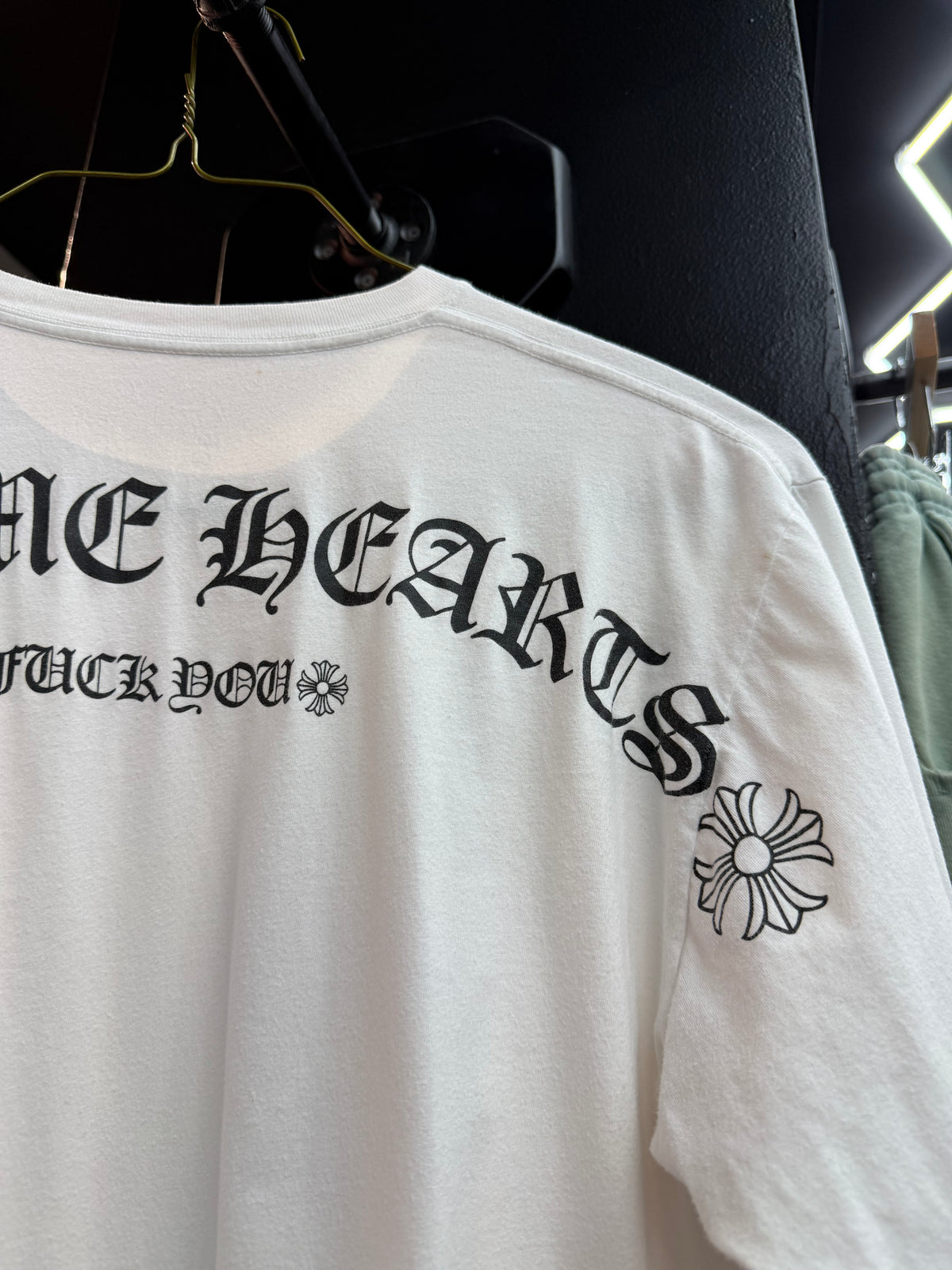 Chrome Hearts F*ck You Long Sleeve White