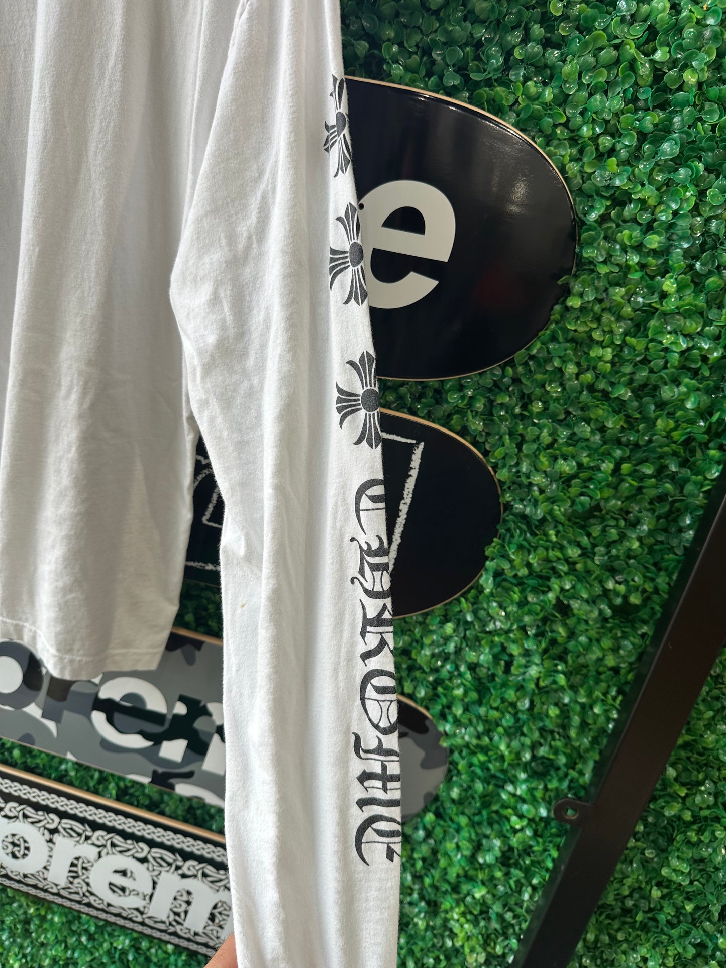 Chrome Heart Long Sleeve “White Black”