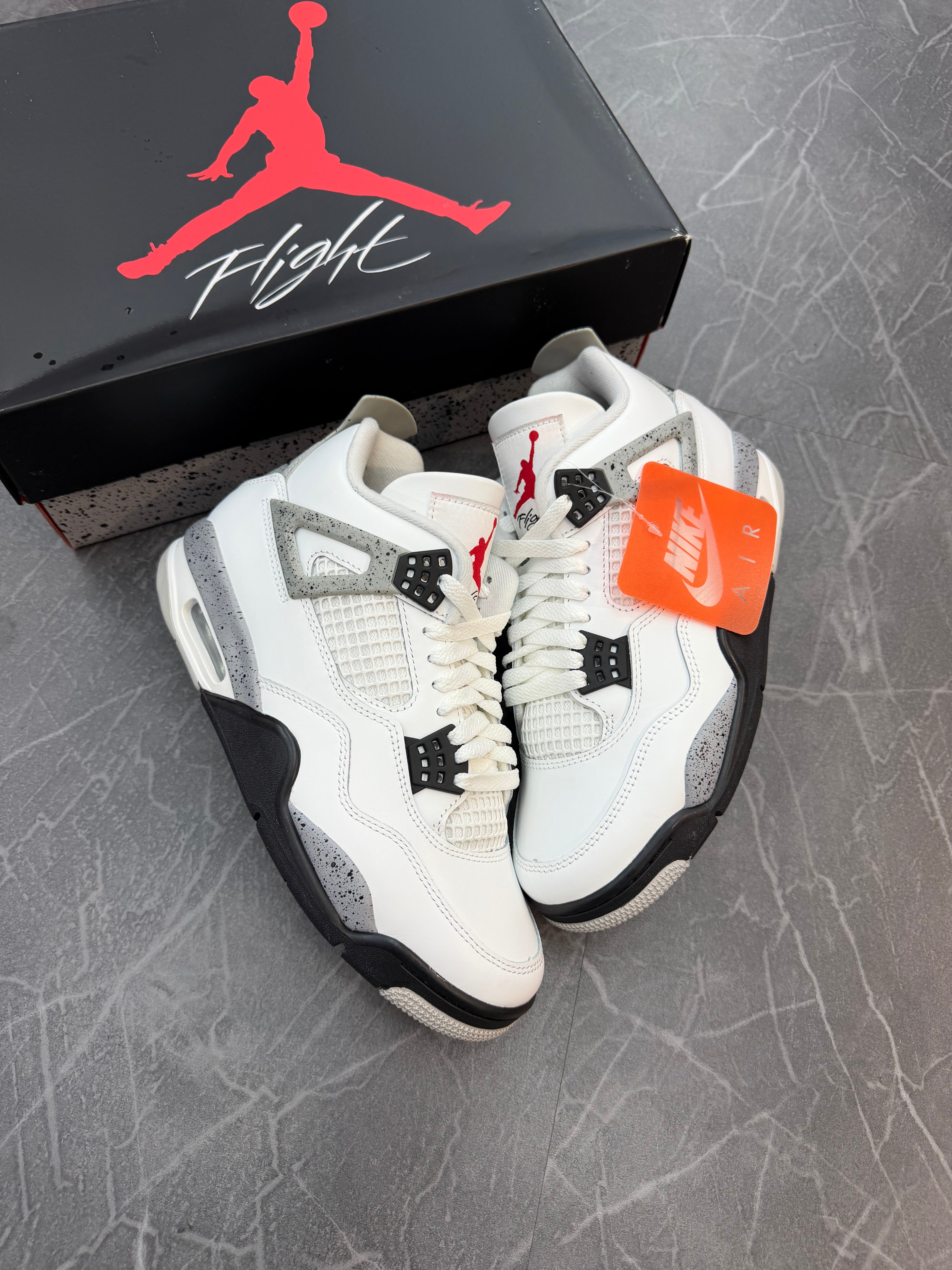 Jordan 4 “White Cement”