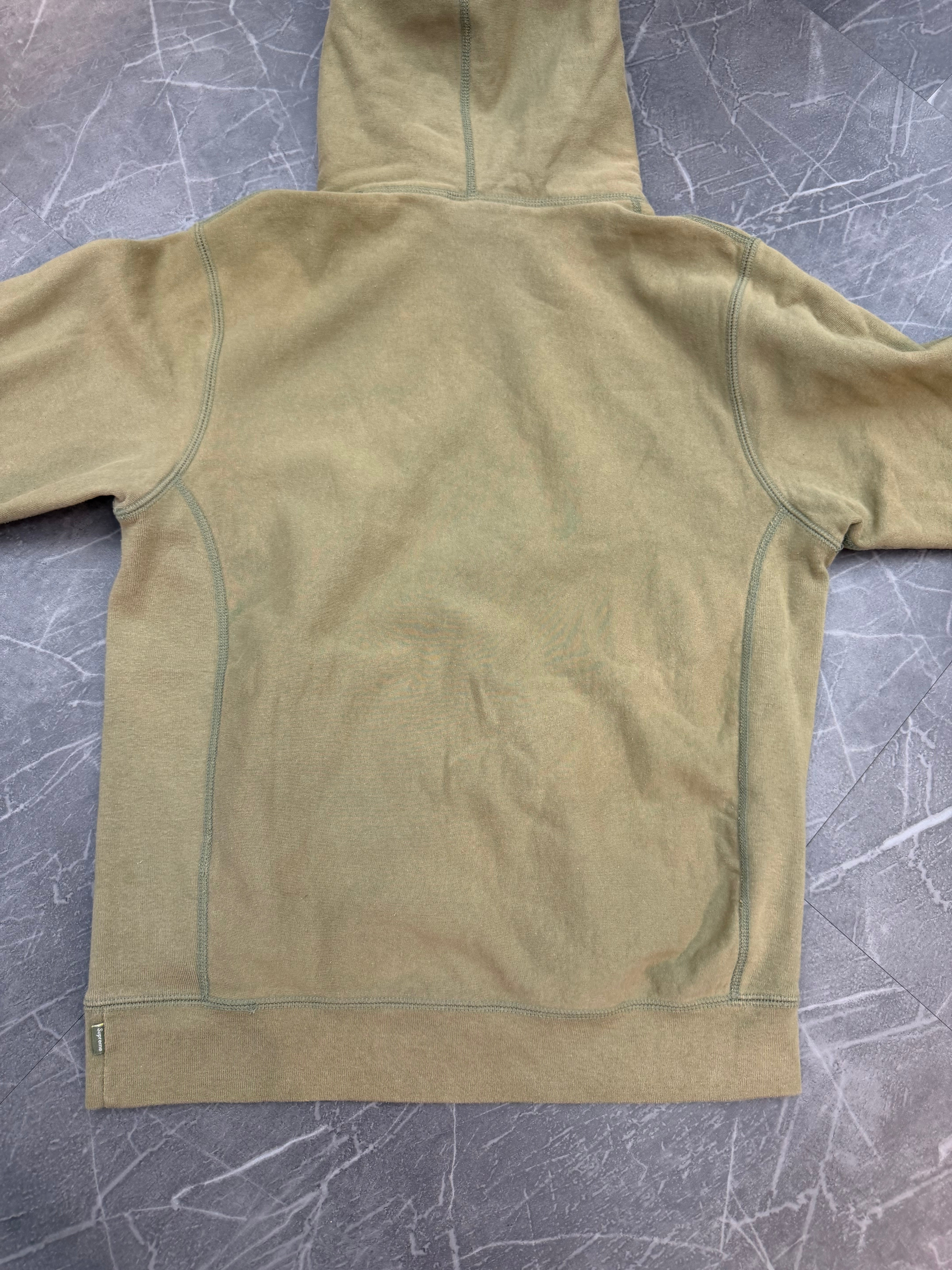 Supreme Tiny Box Logo Hoodie “Green”