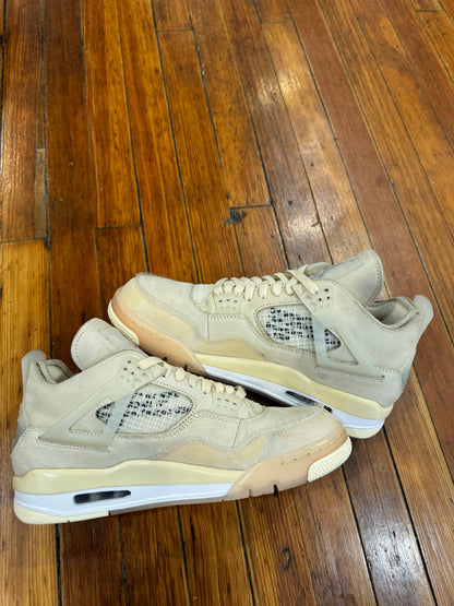 Jordan 4 x Off White “Sail”