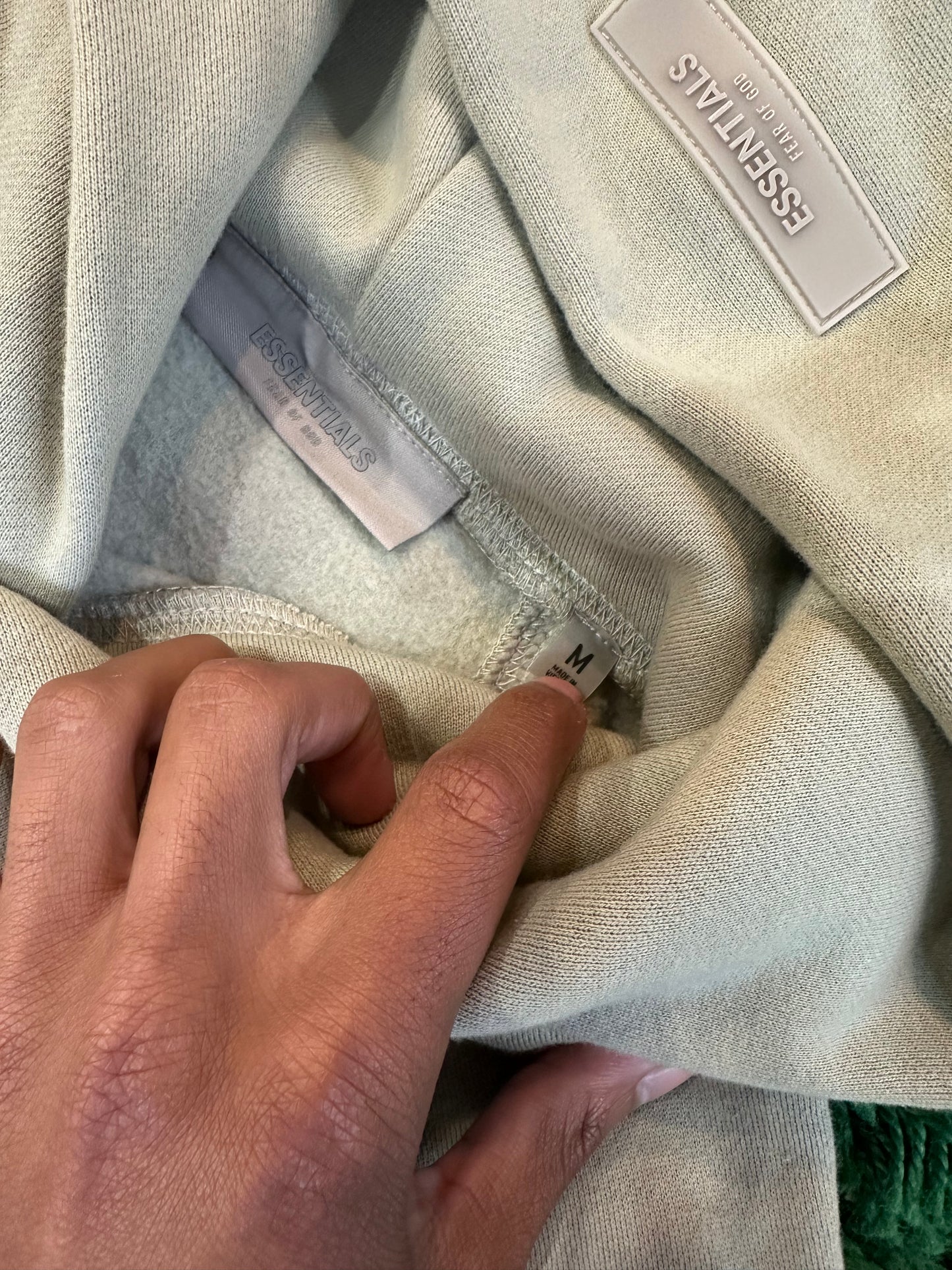 Essentials Hoodie “Seafoam”