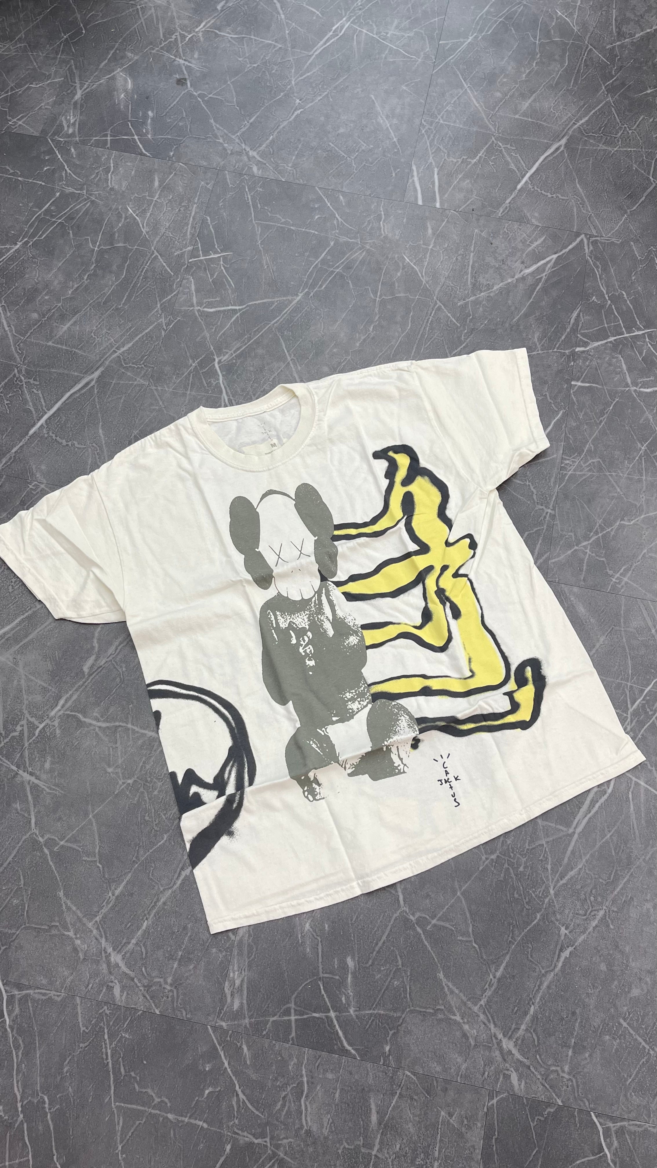 Travis Scott Cactus Jack + Kaws For Fragment Tee