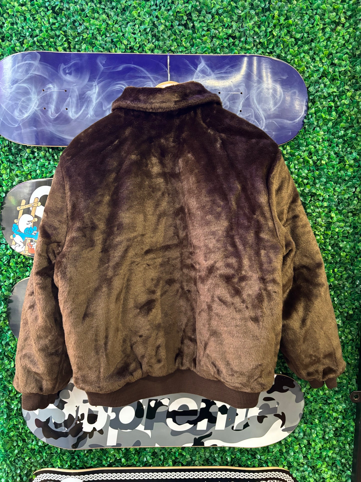 Supreme x Dickies Reversible Quilted Fur Jacket