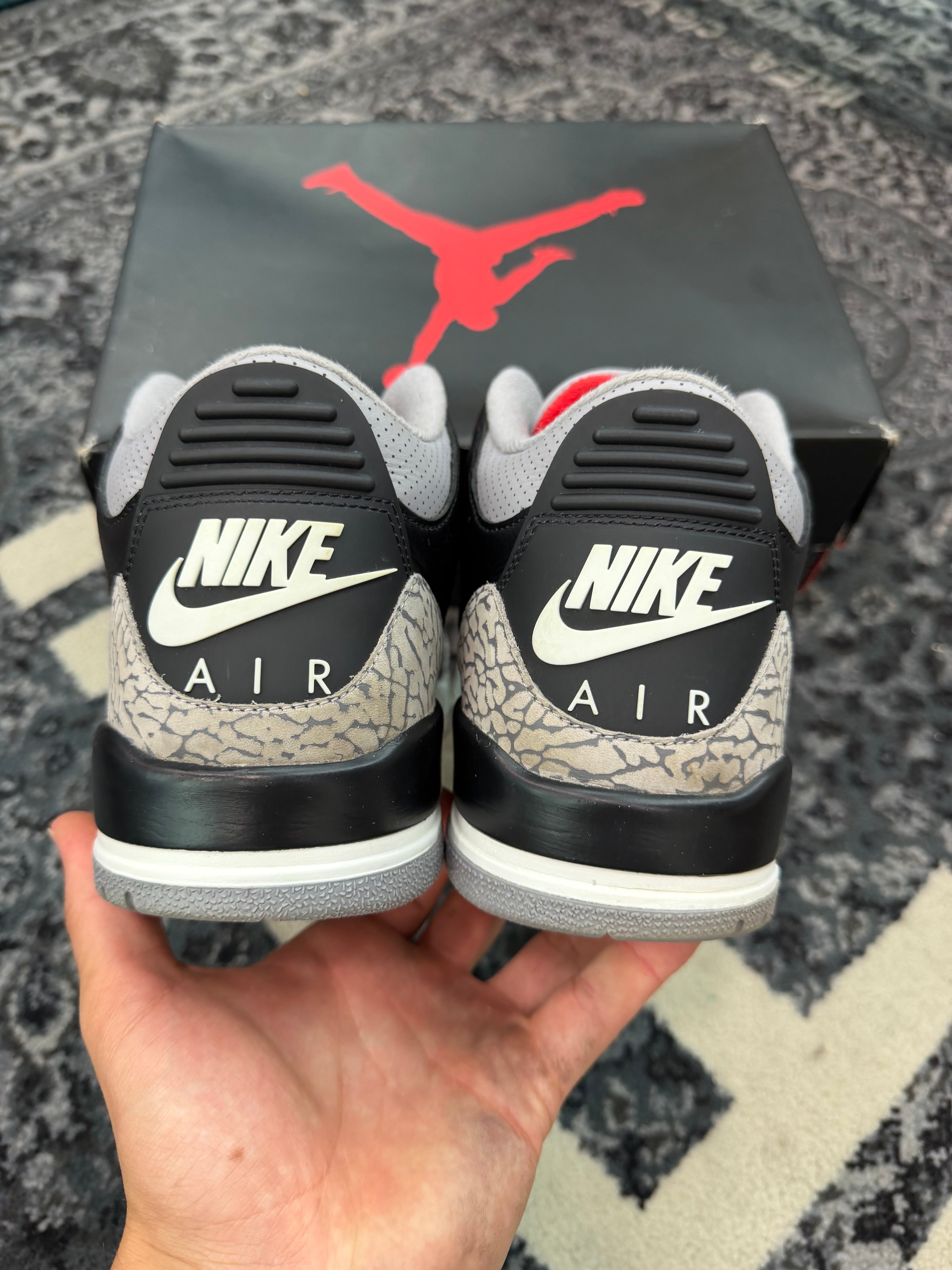 Jordan 3 “Black Cement” (2024)