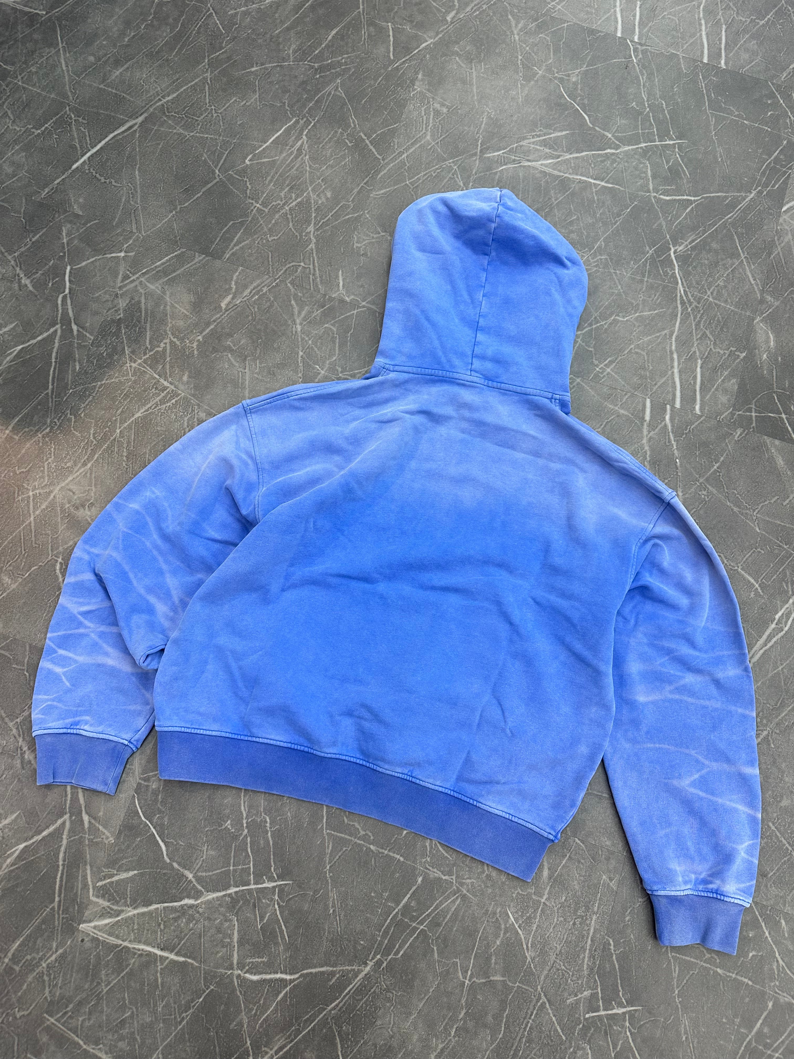 Unlikely Streetwear Faded Blue Sequence Pullover