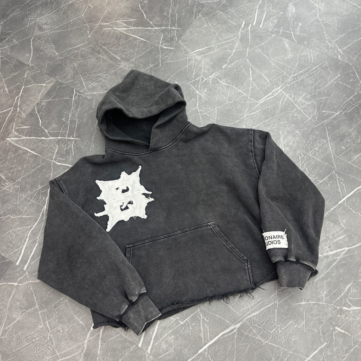 Billionaire Studios Hoodie Charcoal