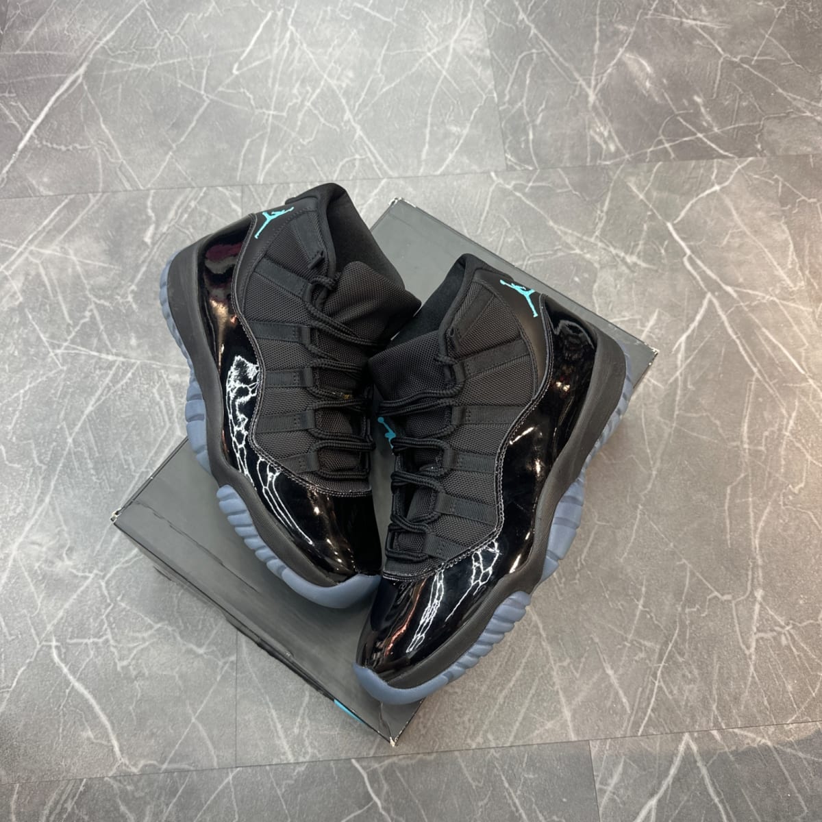 Jordan 11 Retro Gamma Blue (2025) (Size 12) (Lightly Worn) - front