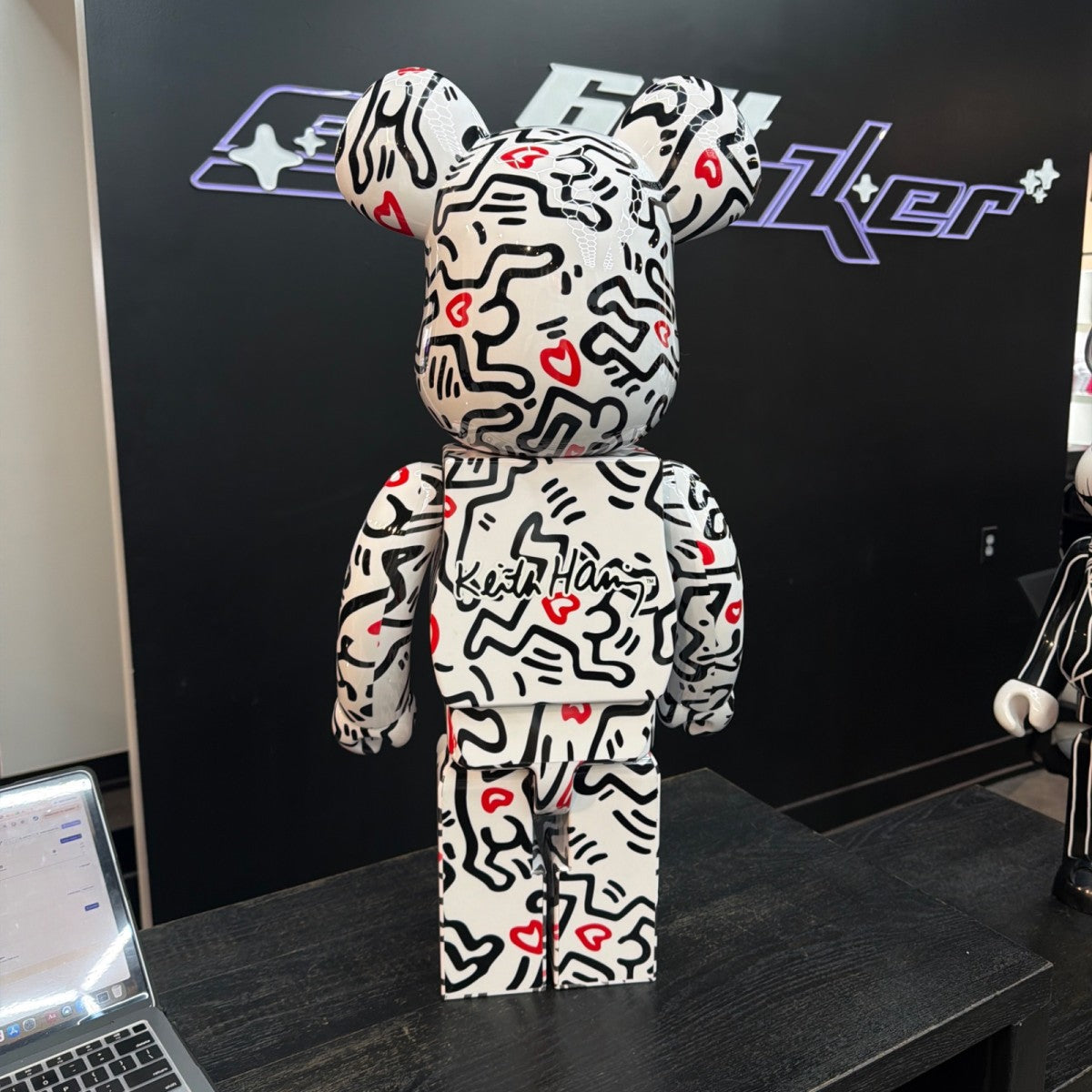 Bearbrick Keith Haring #8 1000% - Image 2