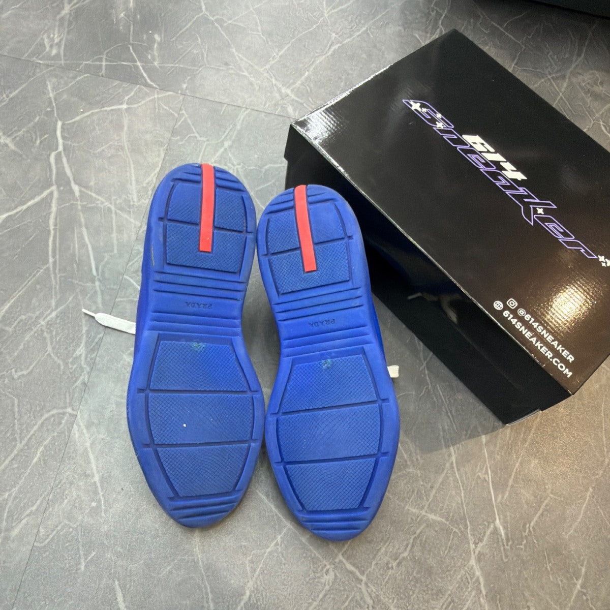 Prada America's Cup Soft Rubber Blue - Image 6