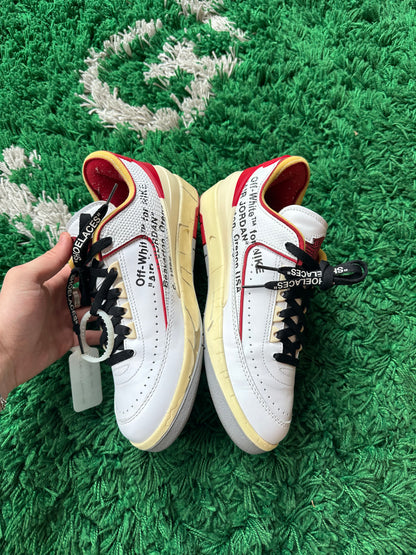 Off-White Jordan 2 “White Red”