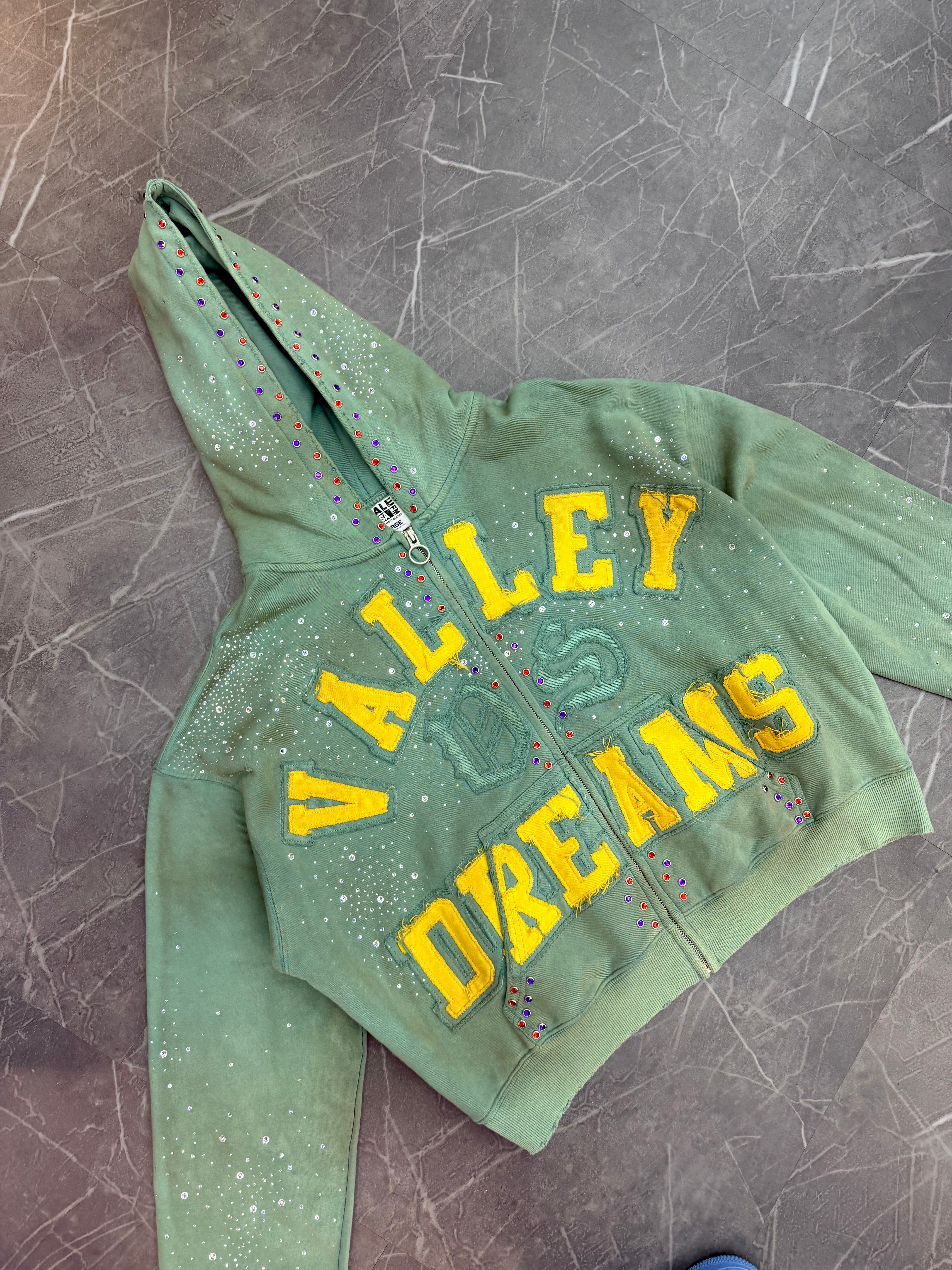 Vale Forever Classico Zip Up “Green”