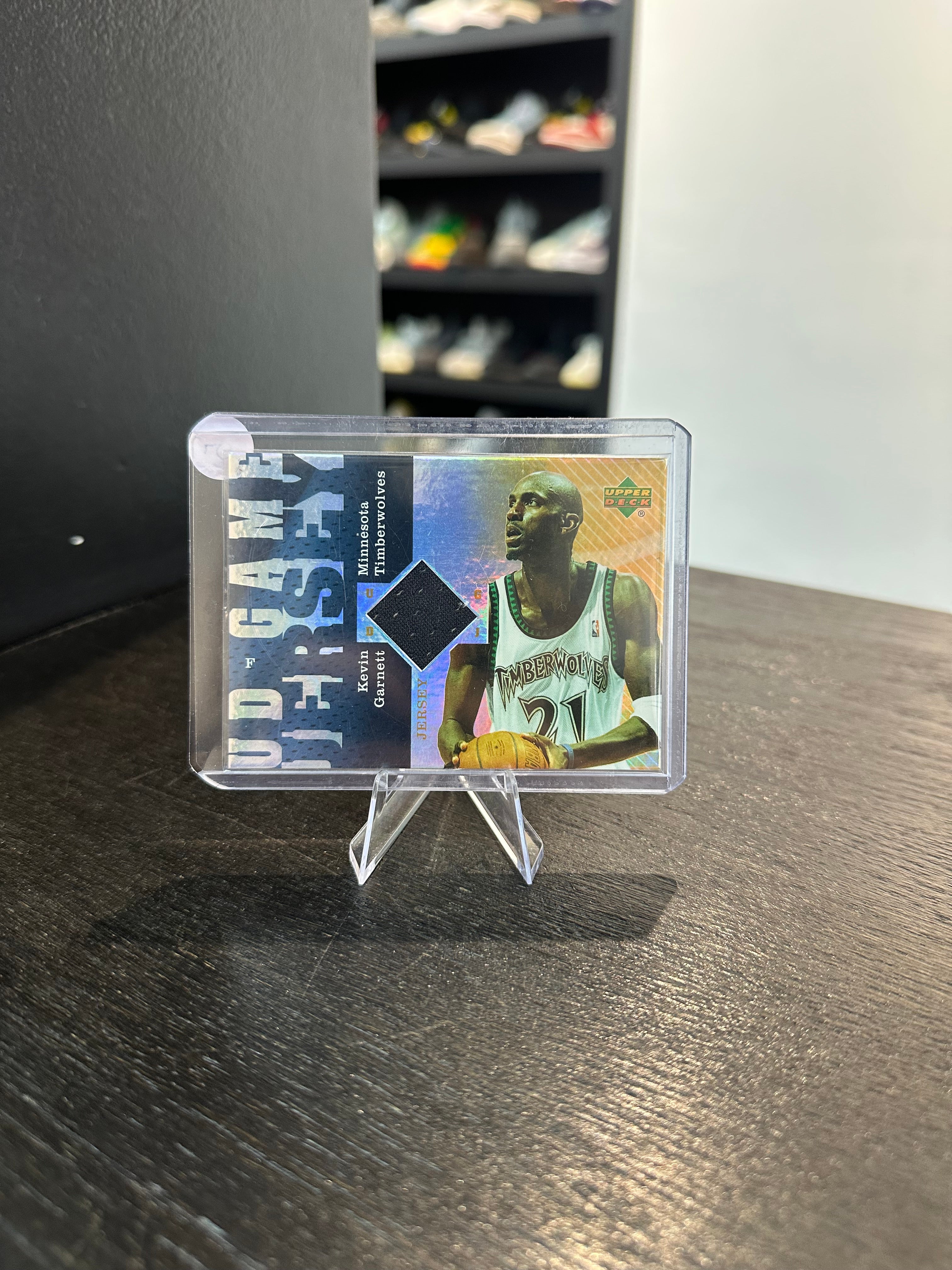 2006-07 Upper Deck Reserve Kevin Garnett Jersey Patch GAME USED