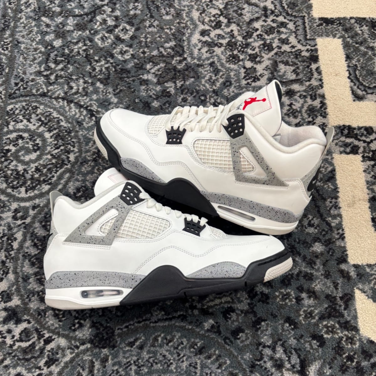 Jordan 4 Retro White Cement (2025) (Size 12.5) (VNDS)