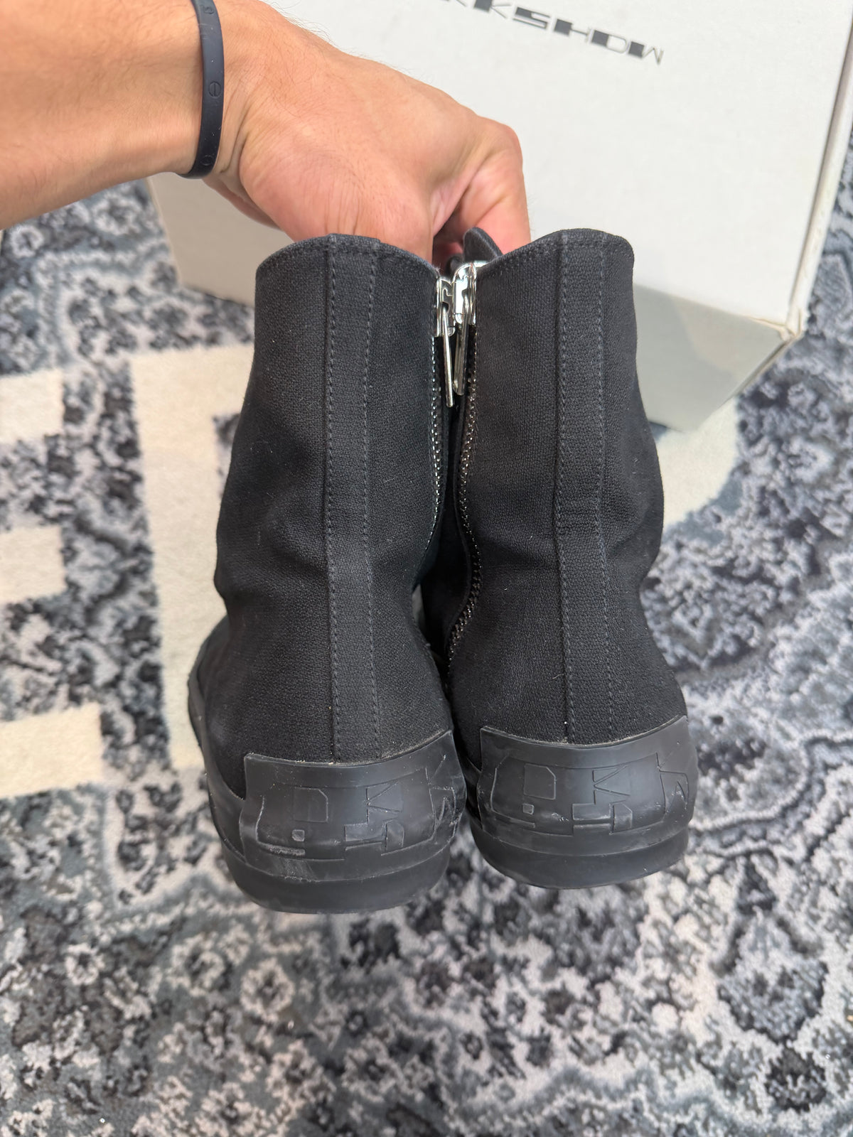 Rick Owens Rick Owen’s Dark Shadow High “All Black” (Size 9)