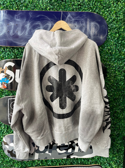 Lost SHDWS Zip Up “Dirty Grey”