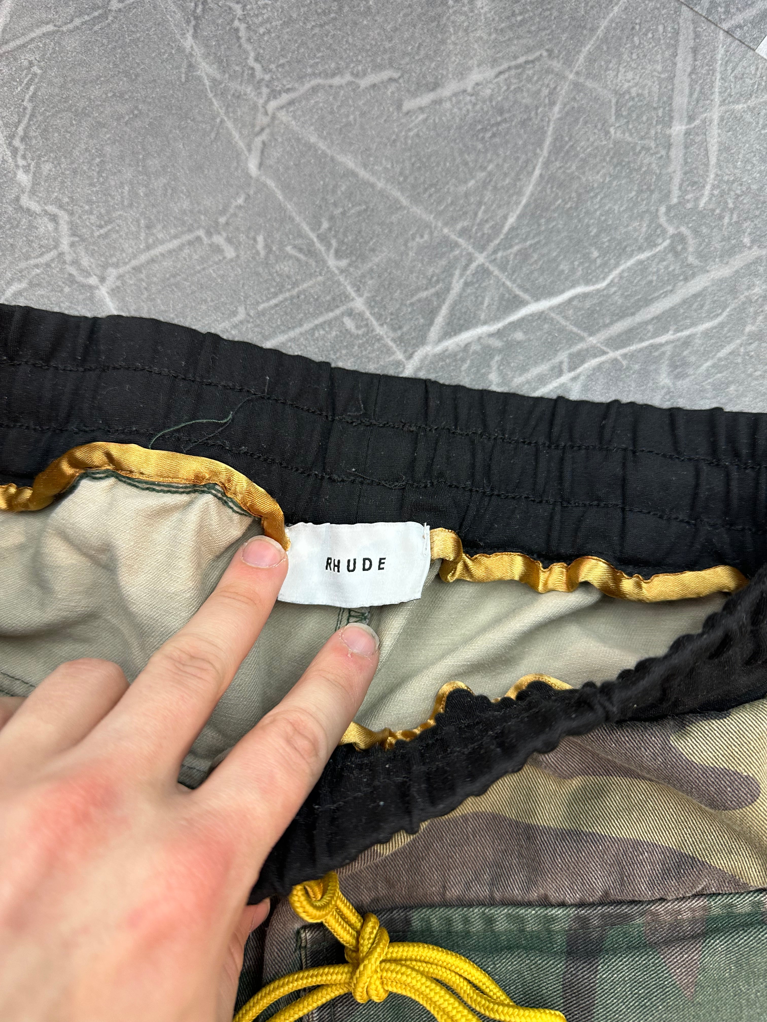 RHUDE Camo Pants