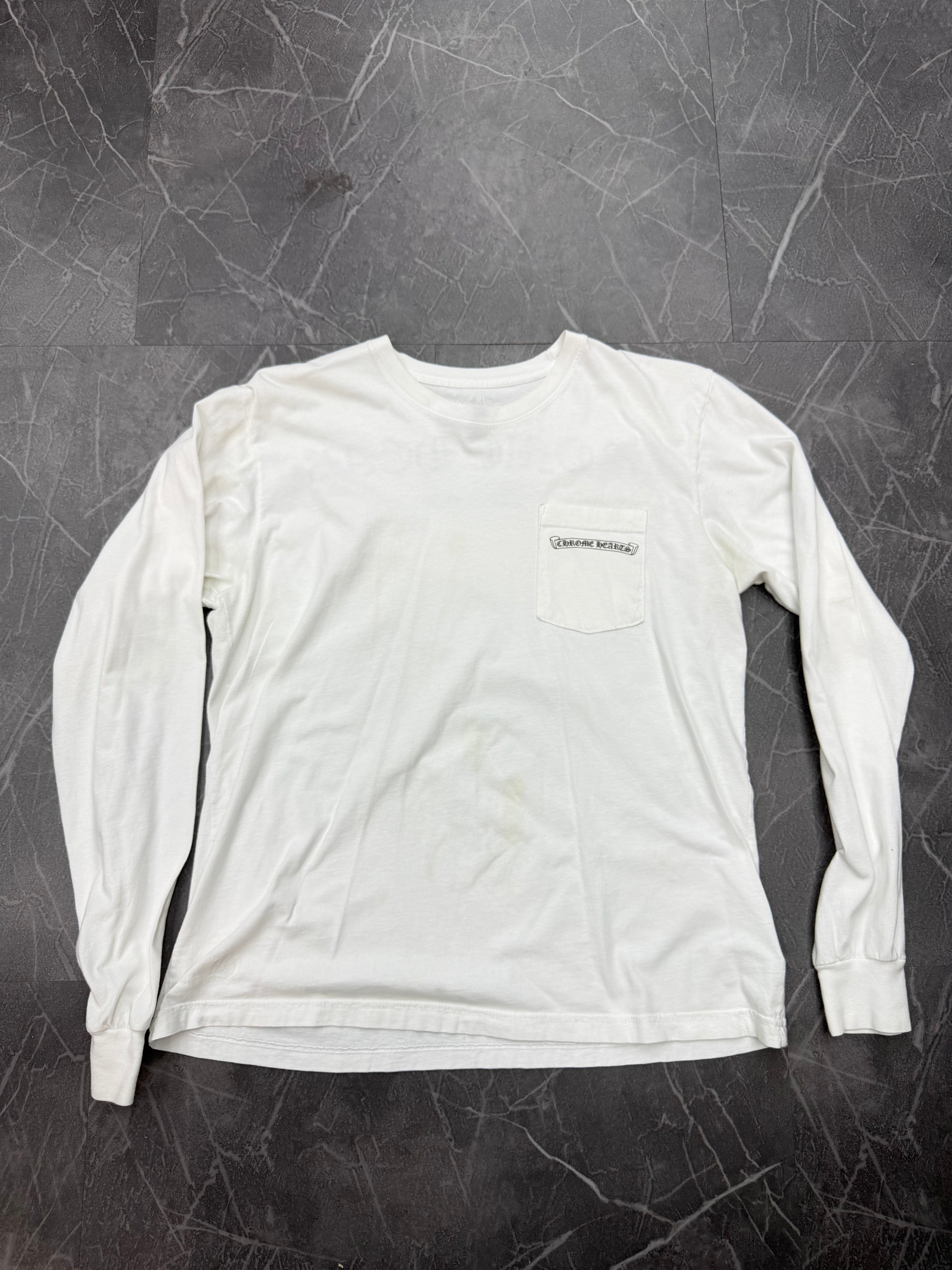 Chrome Hearts Long Sleeve White “Fuck You”