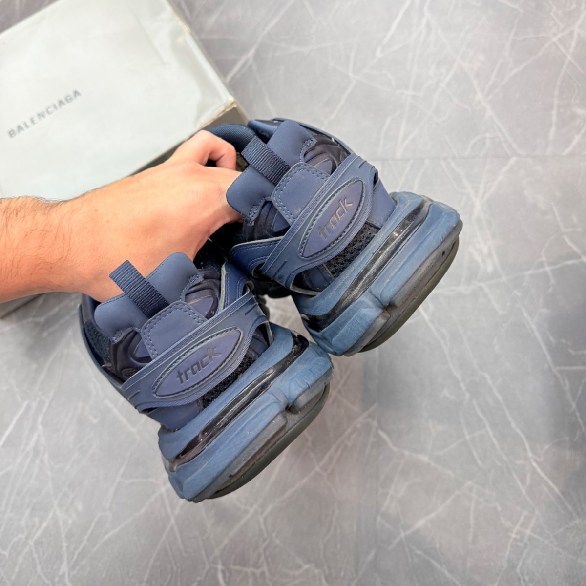 Balenciaga Track Blue Pearl - sole