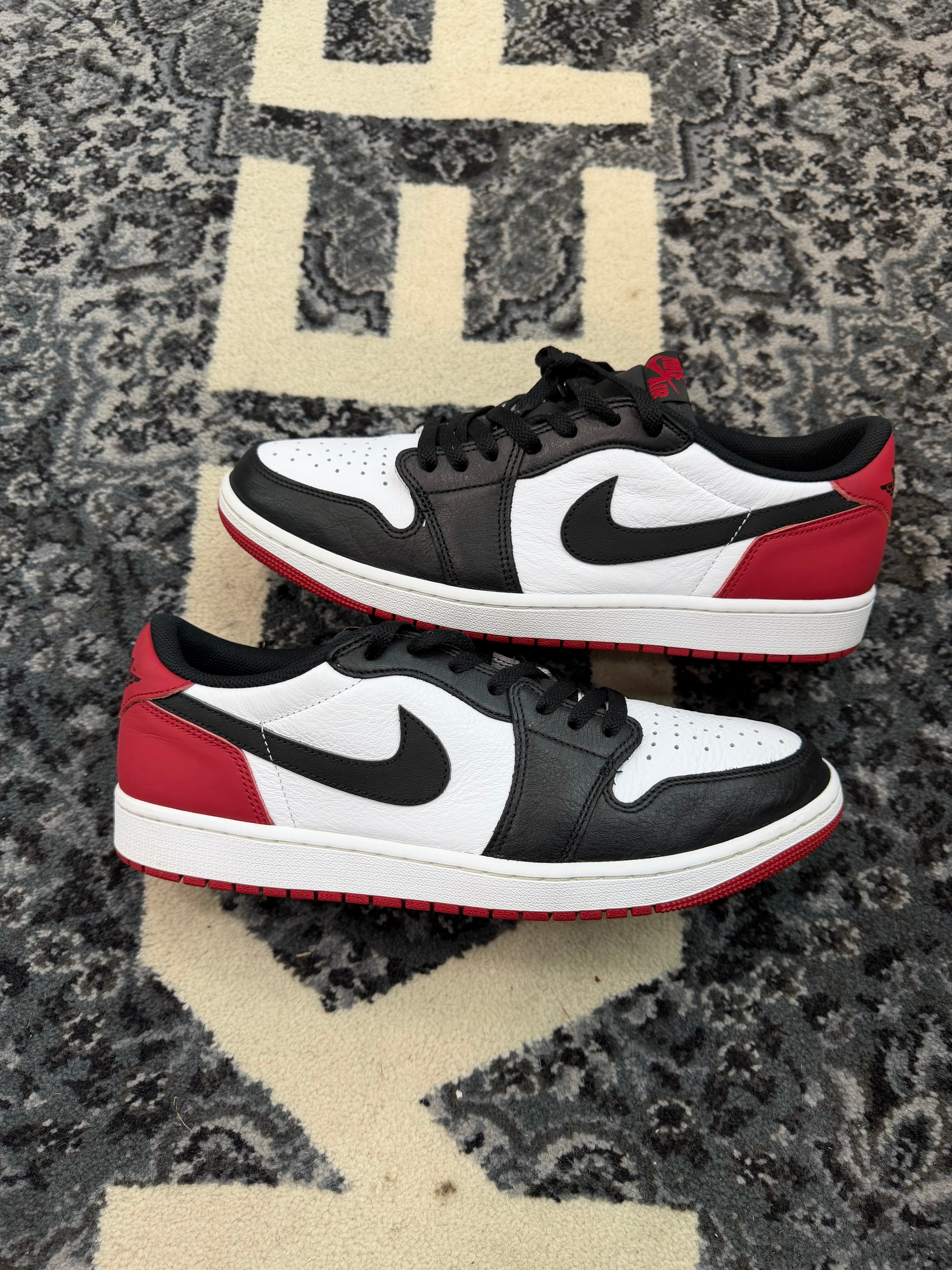 Jordan 1 Low “Black Toe”