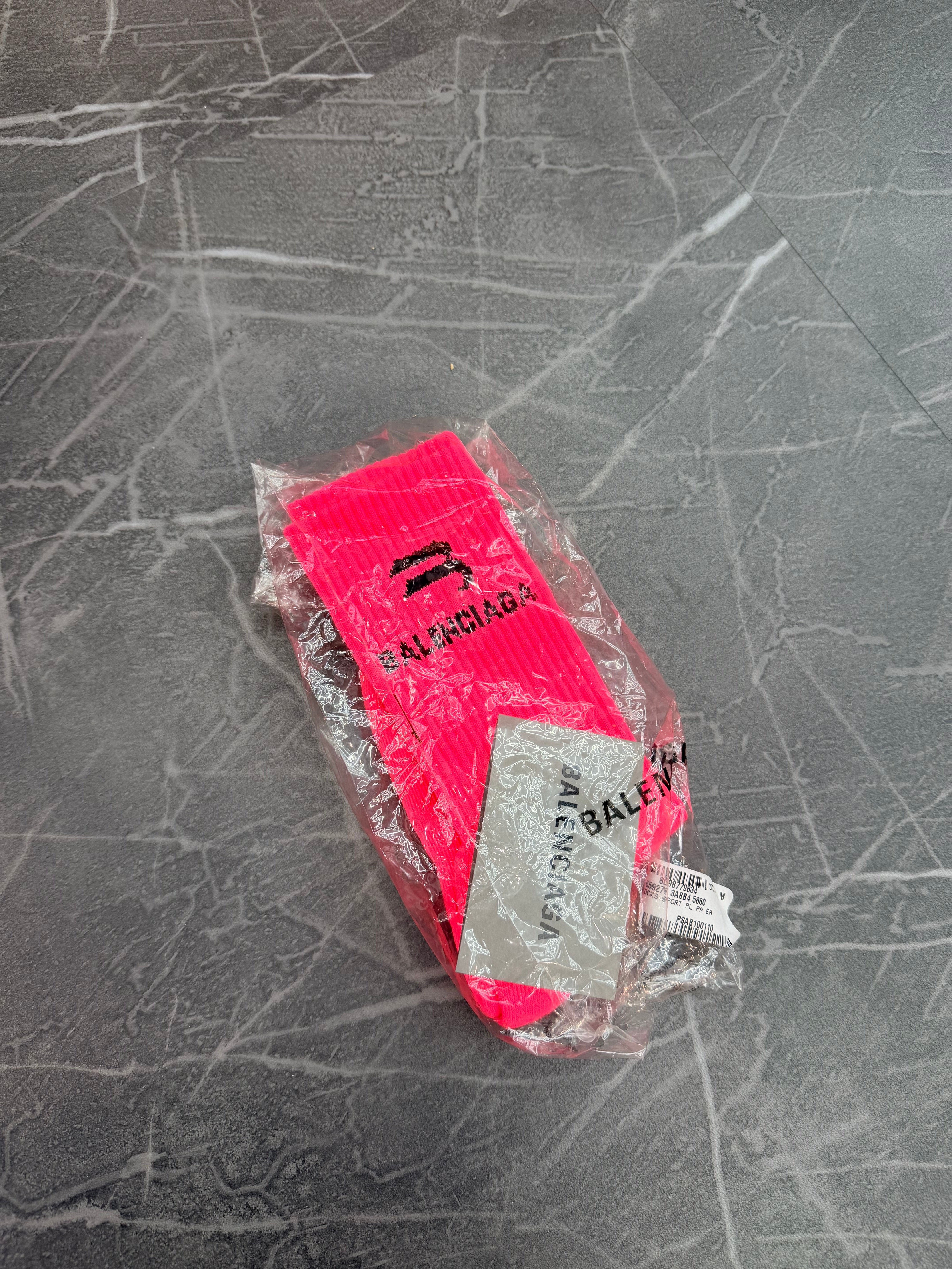 Balenciaga Socks Hot Pink