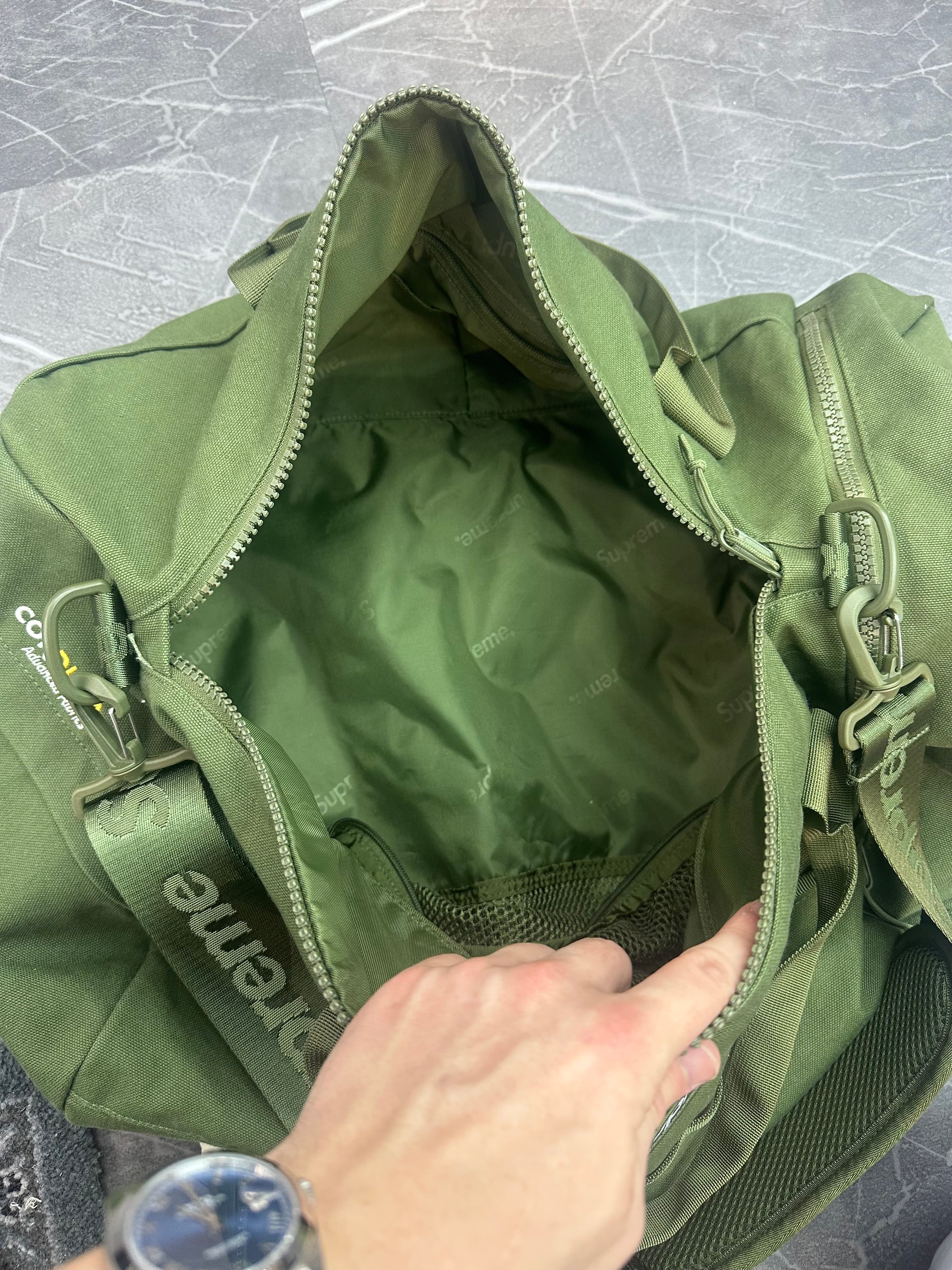 Supreme Duffle Bag SS25 Olive
