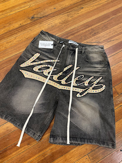 Vale Forever Skittles Jorts “Black”
