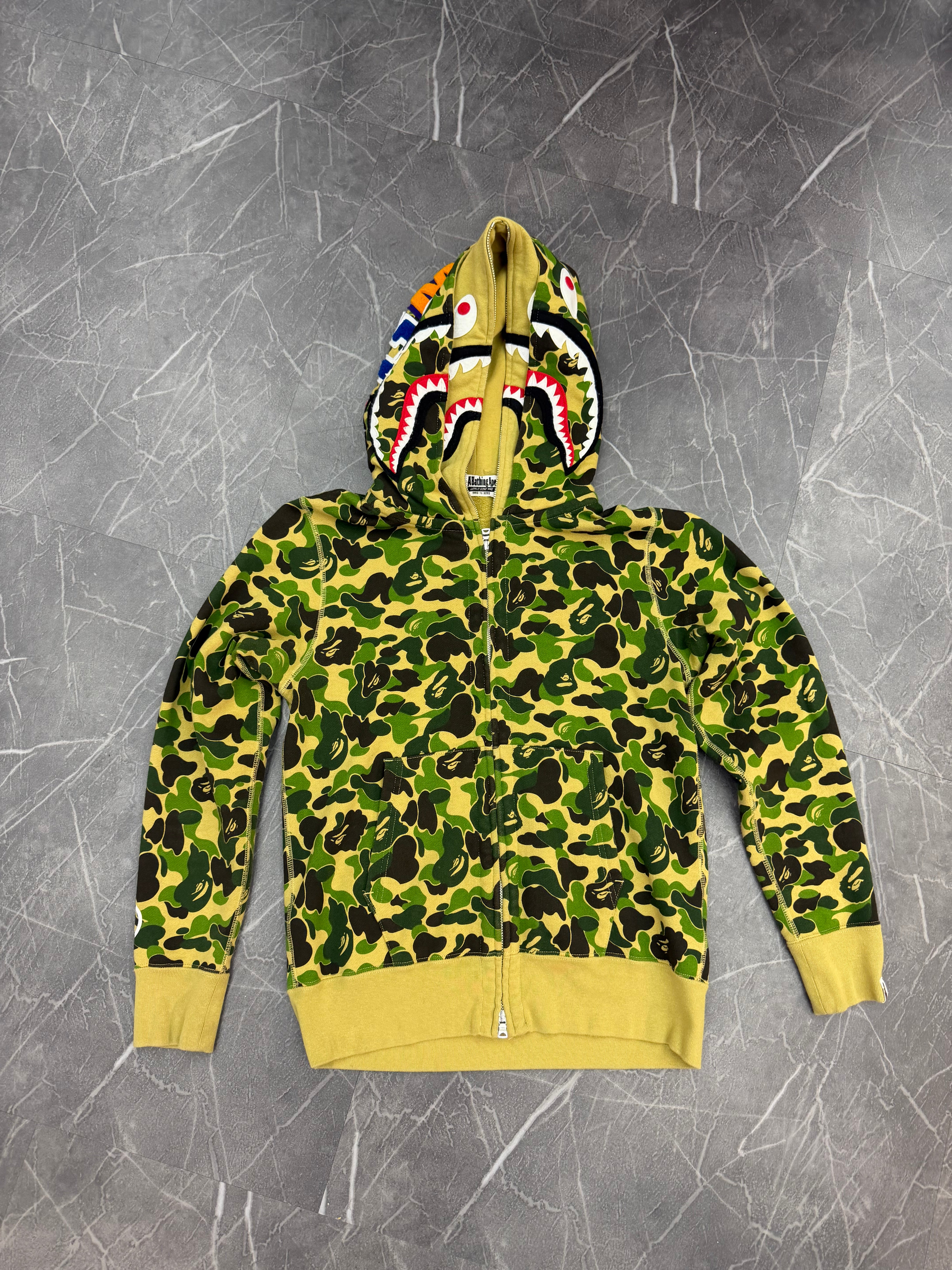 Bape Zip Up “Green Camo”