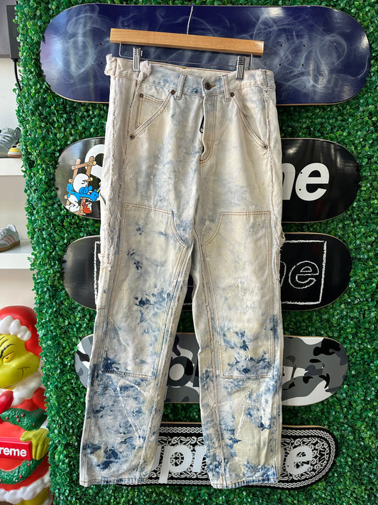 Off-White Bleached Reconstructed Carpenter Jeans (30)