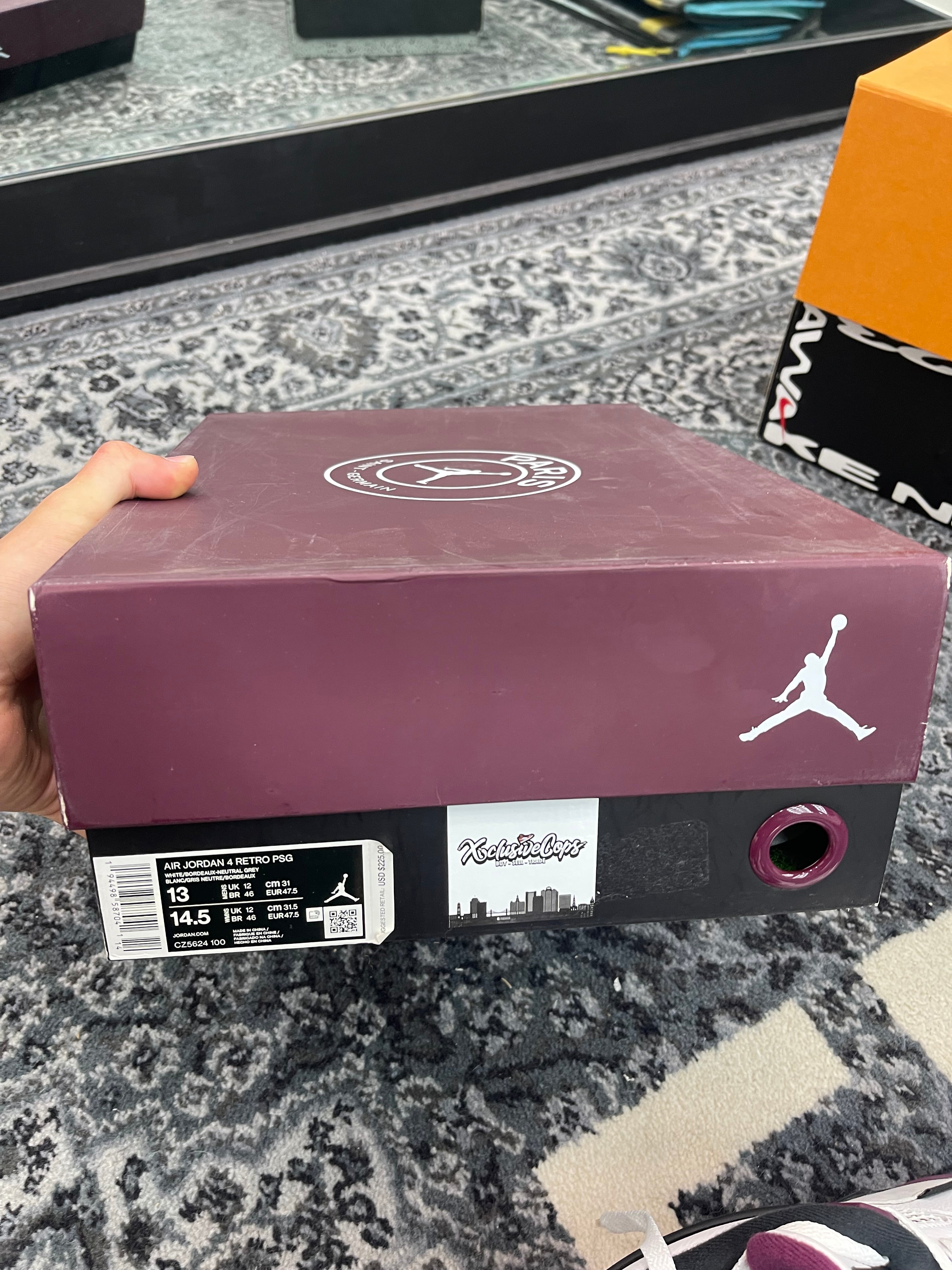Jordan 4 PSG “Paris Saint German”