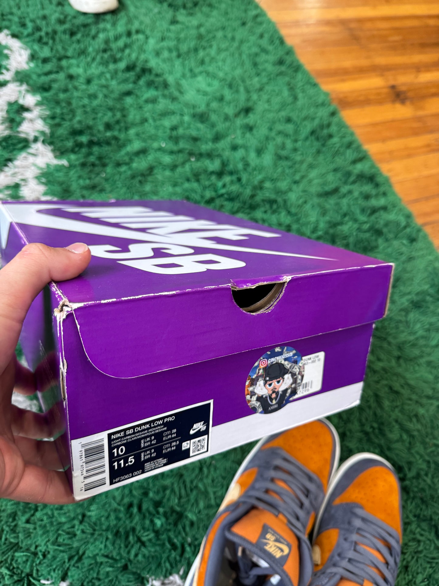 Nike Dunk Low SB “Carbon Monarch”